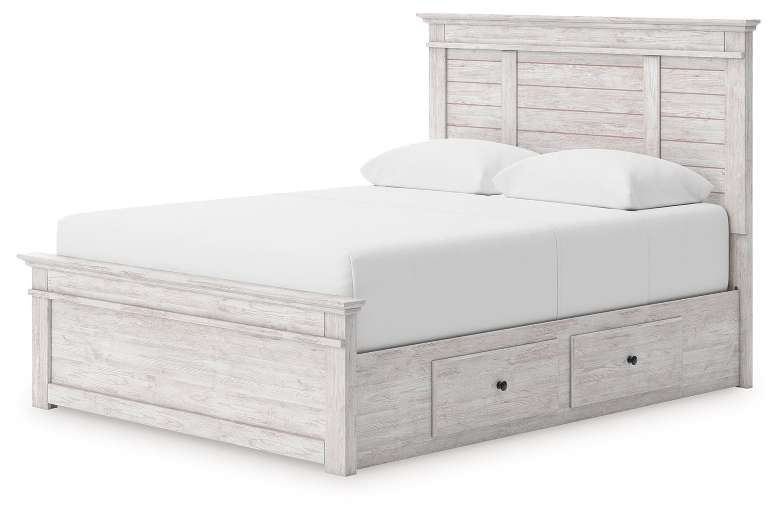 Makidern - Panel Storage Bed With 2 Under Bed Storage Units - Urban Living Furniture (Los Angeles, CA)