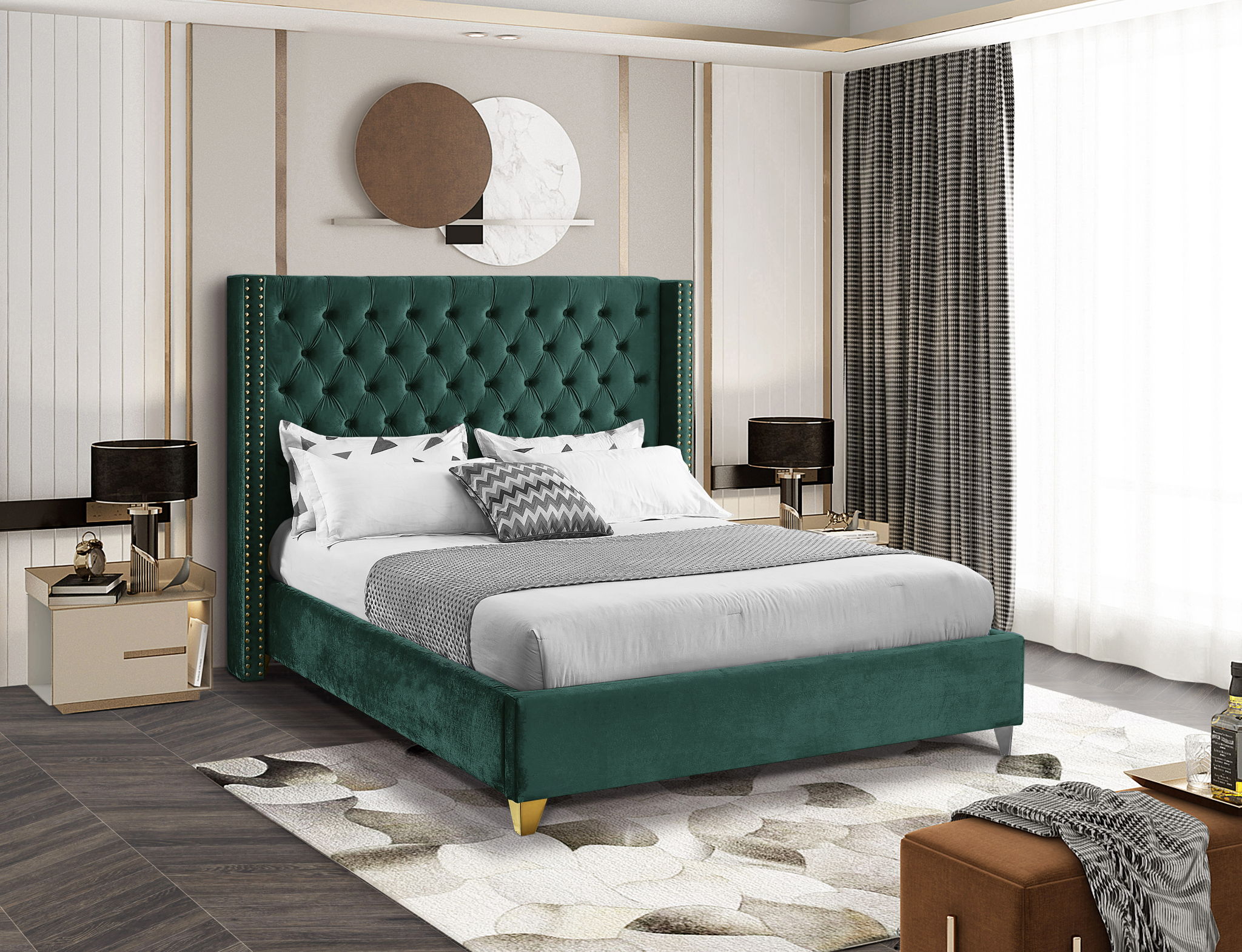 Barolo - Bed - Urban Living Furniture (Los Angeles, CA)