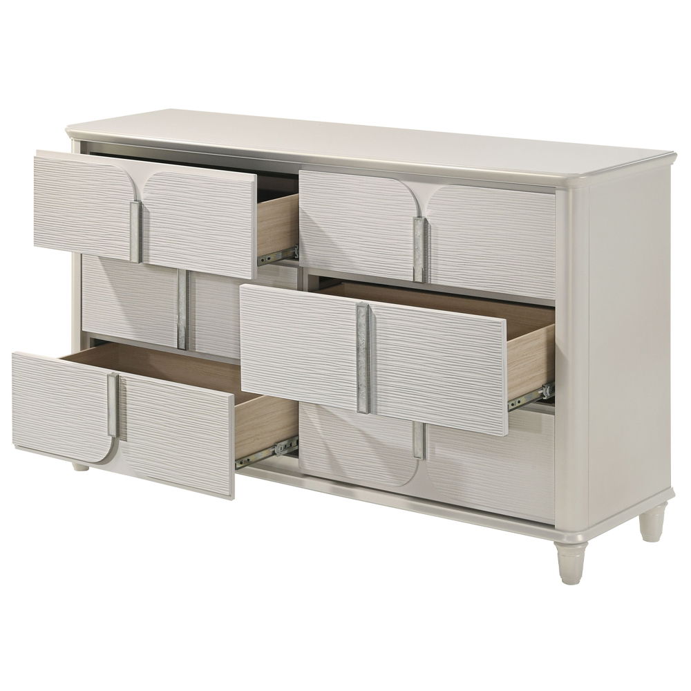 Laveda - Dresser - Pearl White - Urban Living Furniture (Los Angeles, CA)