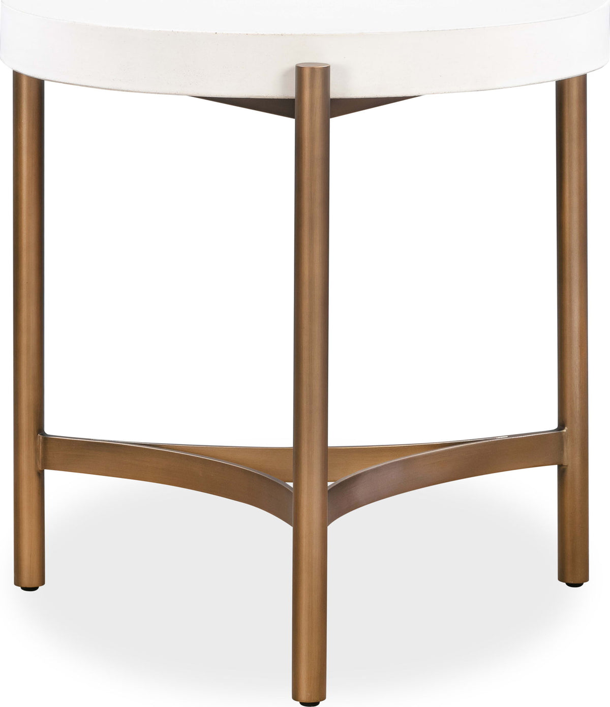 Lyon - Round Concrete And Metal Table