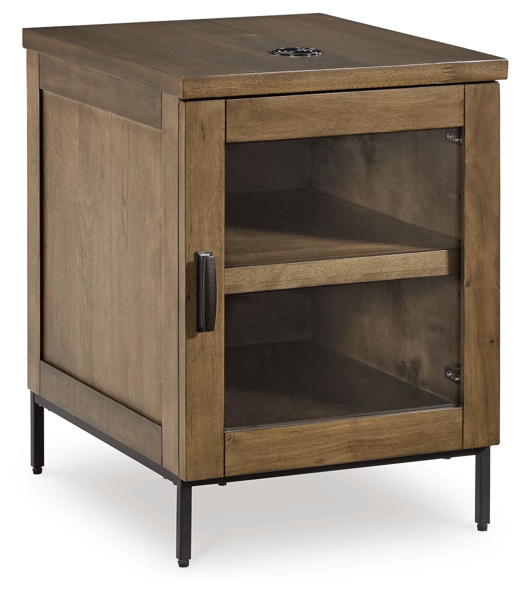 Torlanta - Brown - Chair Side End Table - Urban Living Furniture (Los Angeles, CA)