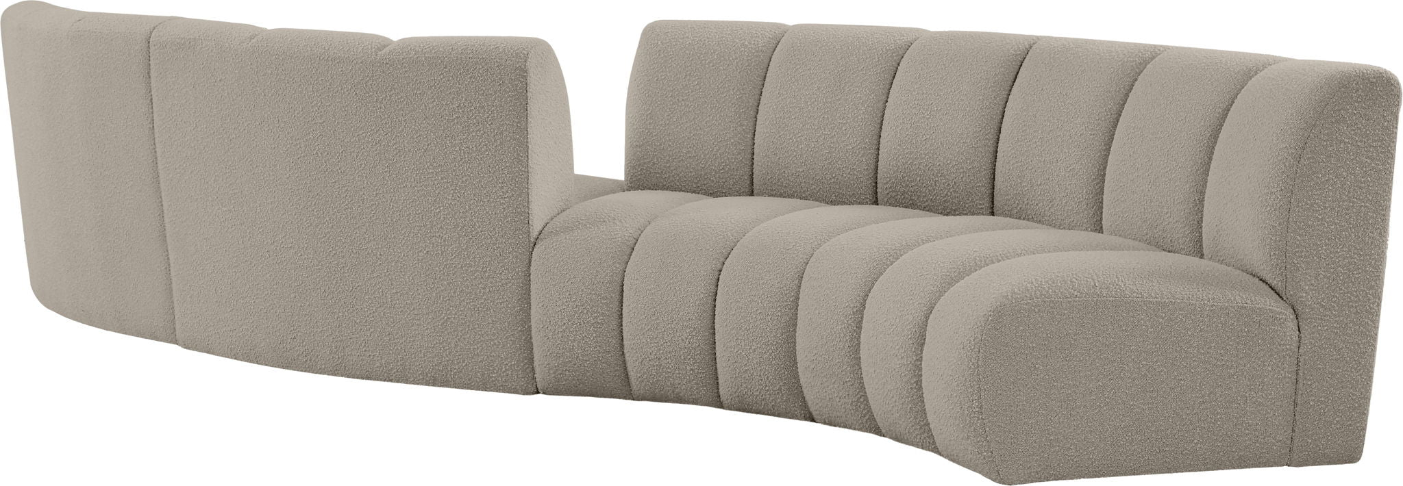 Infinity - 4 Piece Boucle Modular Sectional - Urban Living Furniture (Los Angeles, CA)