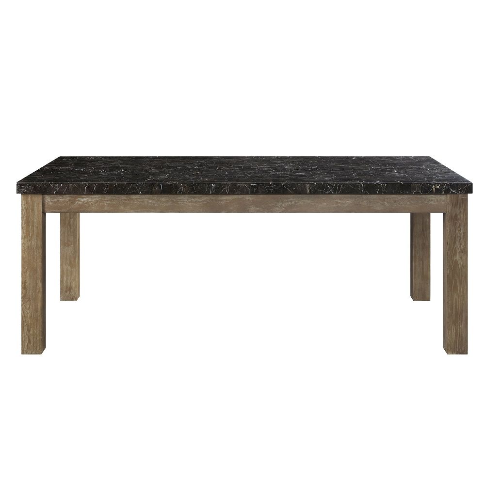 Charnell - Dining Table - Marble Top & Oak - Urban Living Furniture (Los Angeles, CA)