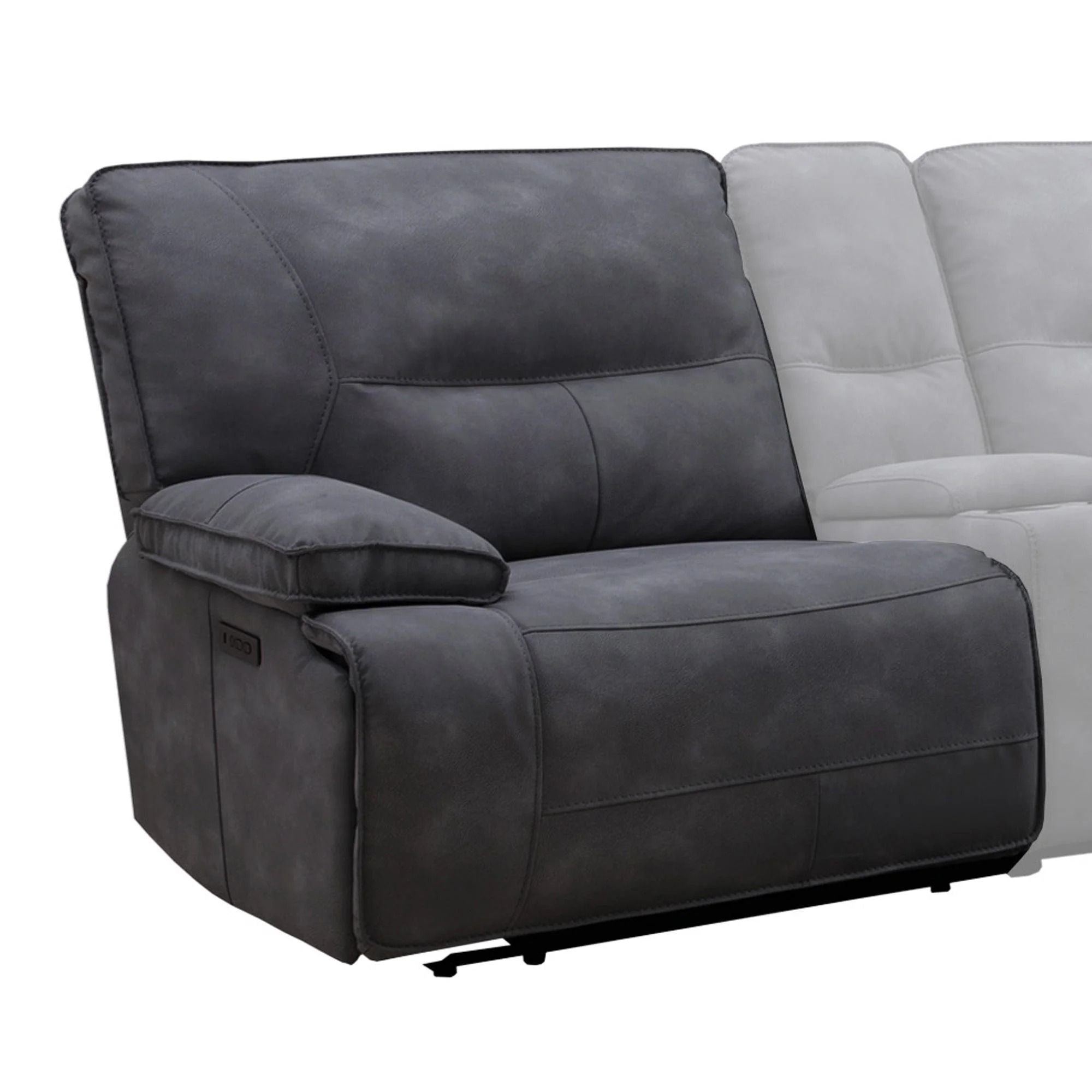 Gladiator - Power Left Arm Facing Zero Gravity Recliner - Cobalt - Urban Living Furniture (Los Angeles, CA)
