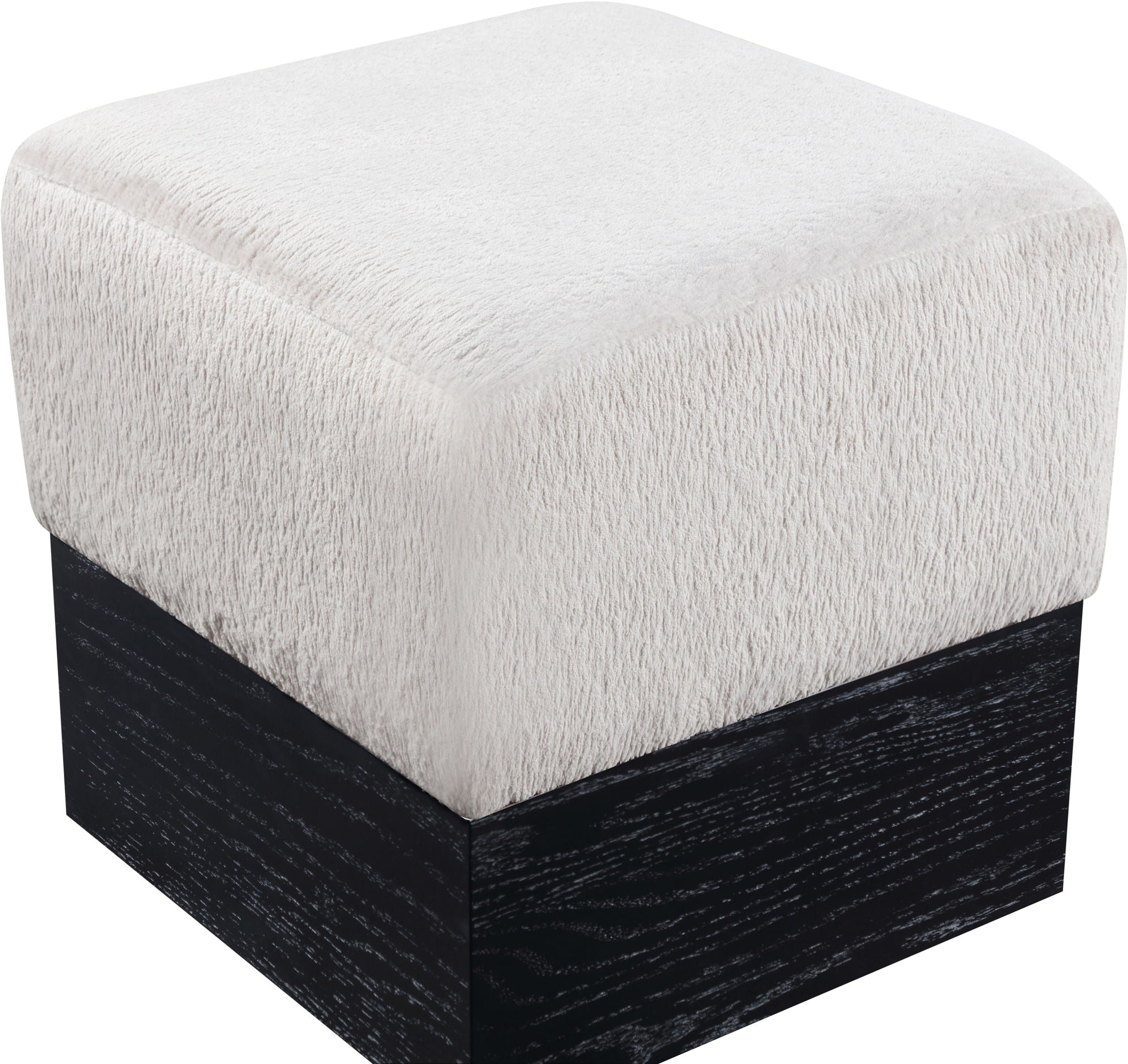 Havre - Ottoman / Stool With Black Base - Urban Living Furniture (Los Angeles, CA)