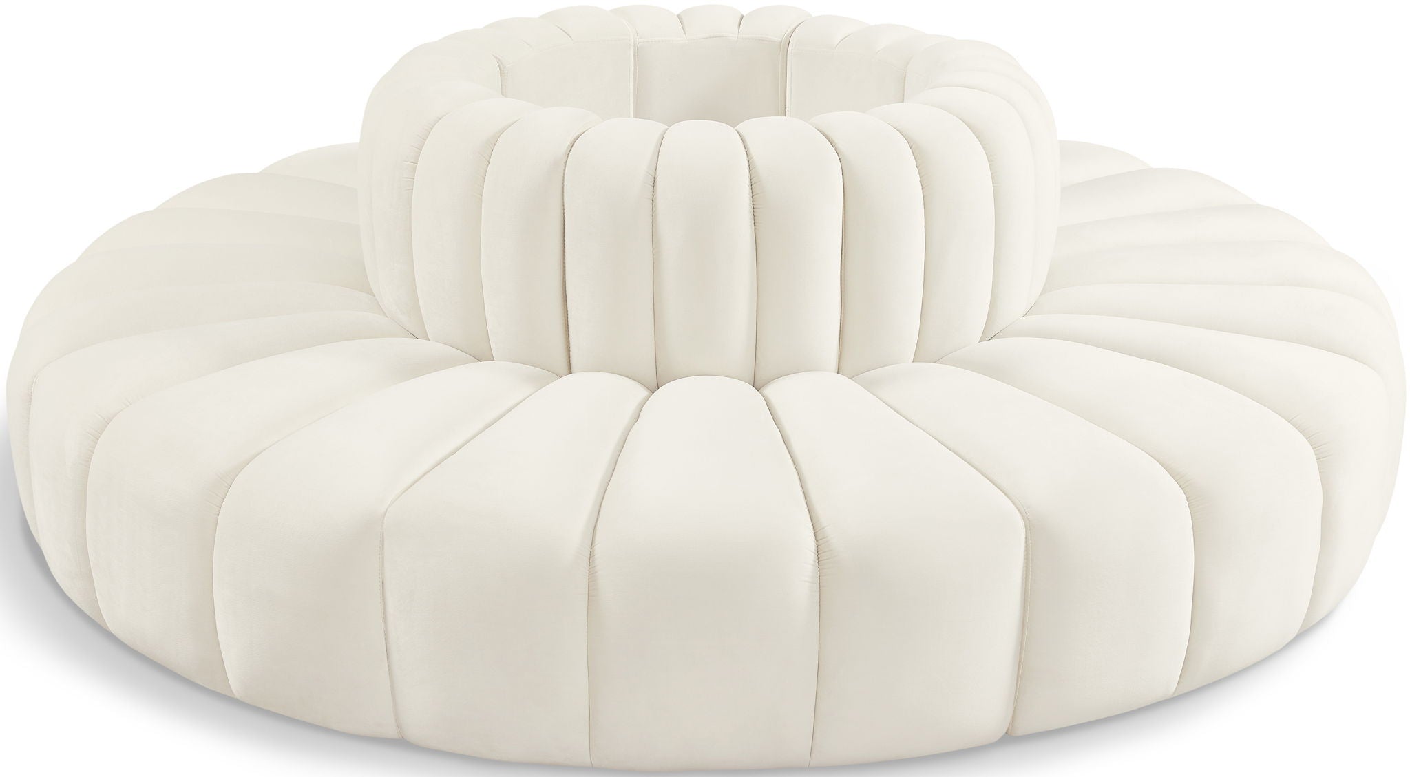 Arc - Velvet 8 Piece Round Modular Sofa - Urban Living Furniture (Los Angeles, CA)