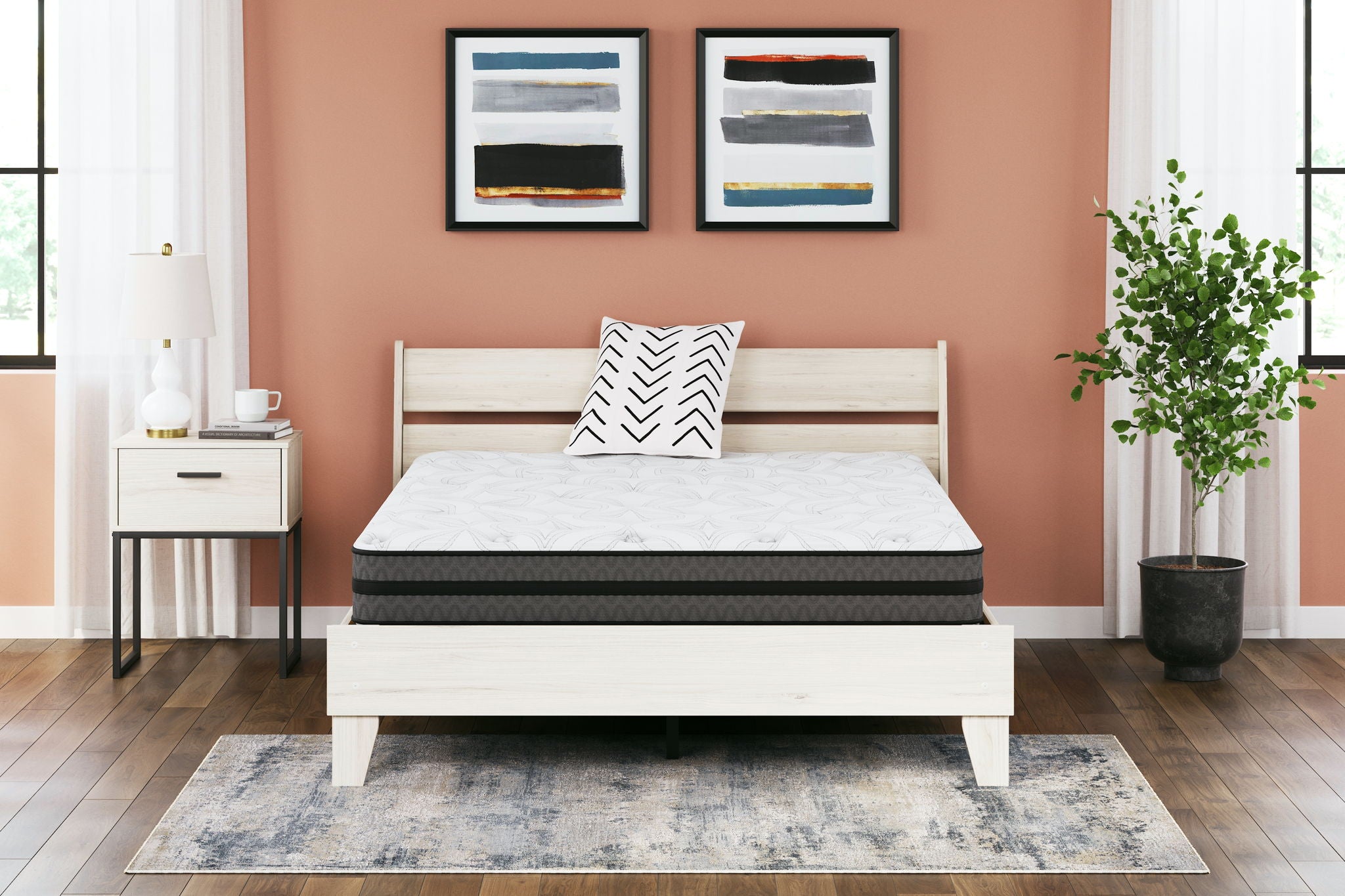 10 Inch Pocketed Hybrid - Mattress - Urban Living Furniture (Los Angeles, CA)