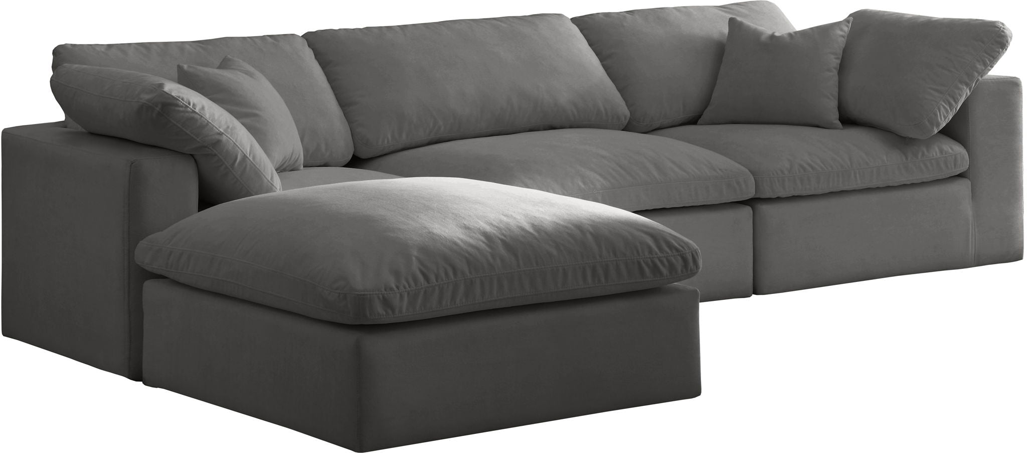 Cozy - 4 Piece Modular Sectional With Chaise - Urban Living Furniture (Los Angeles, CA)