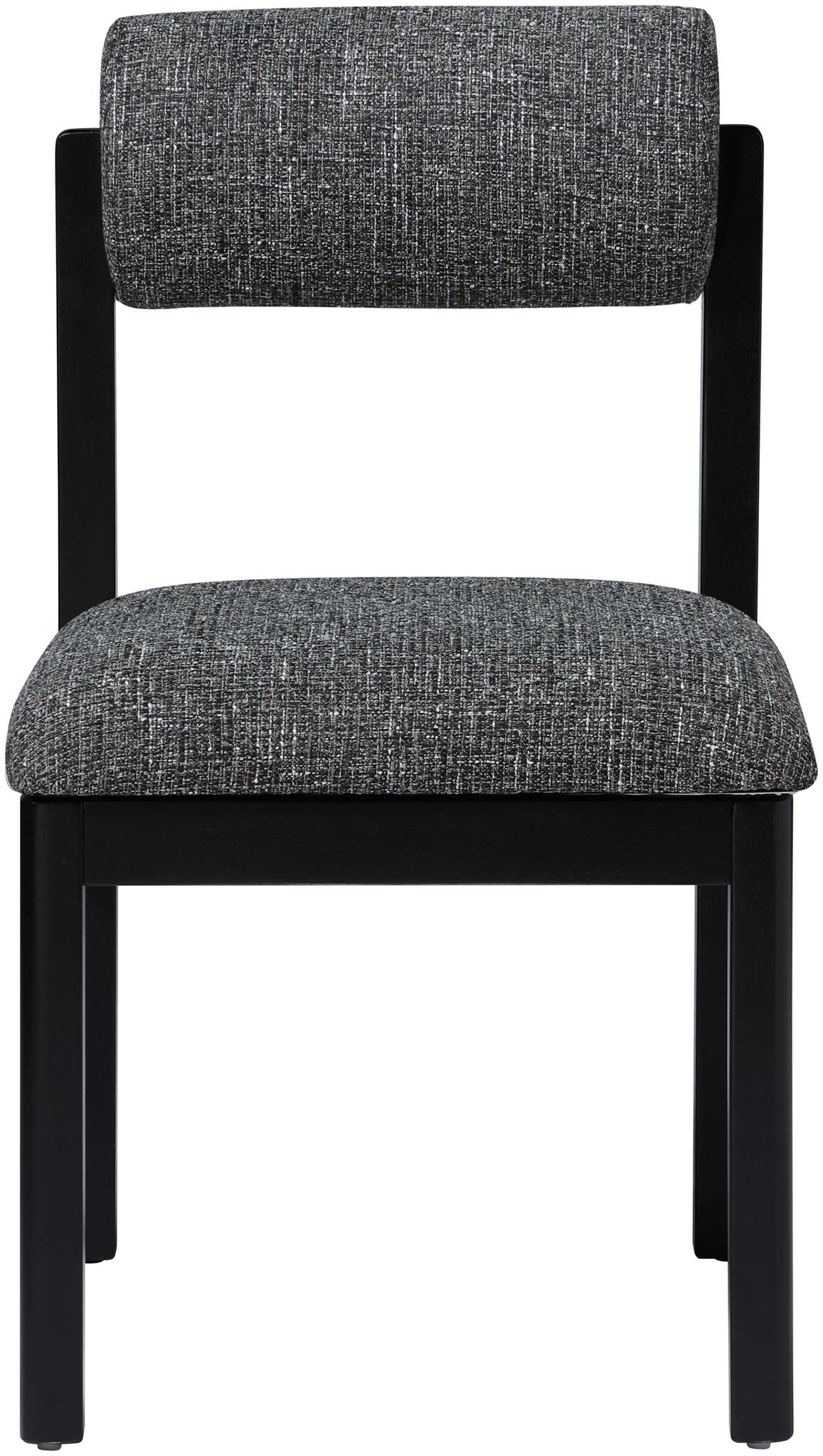 Roundhill - Fabric Dining Chair (Set of 2) - Black Frame - Urban Living Furniture (Los Angeles, CA)