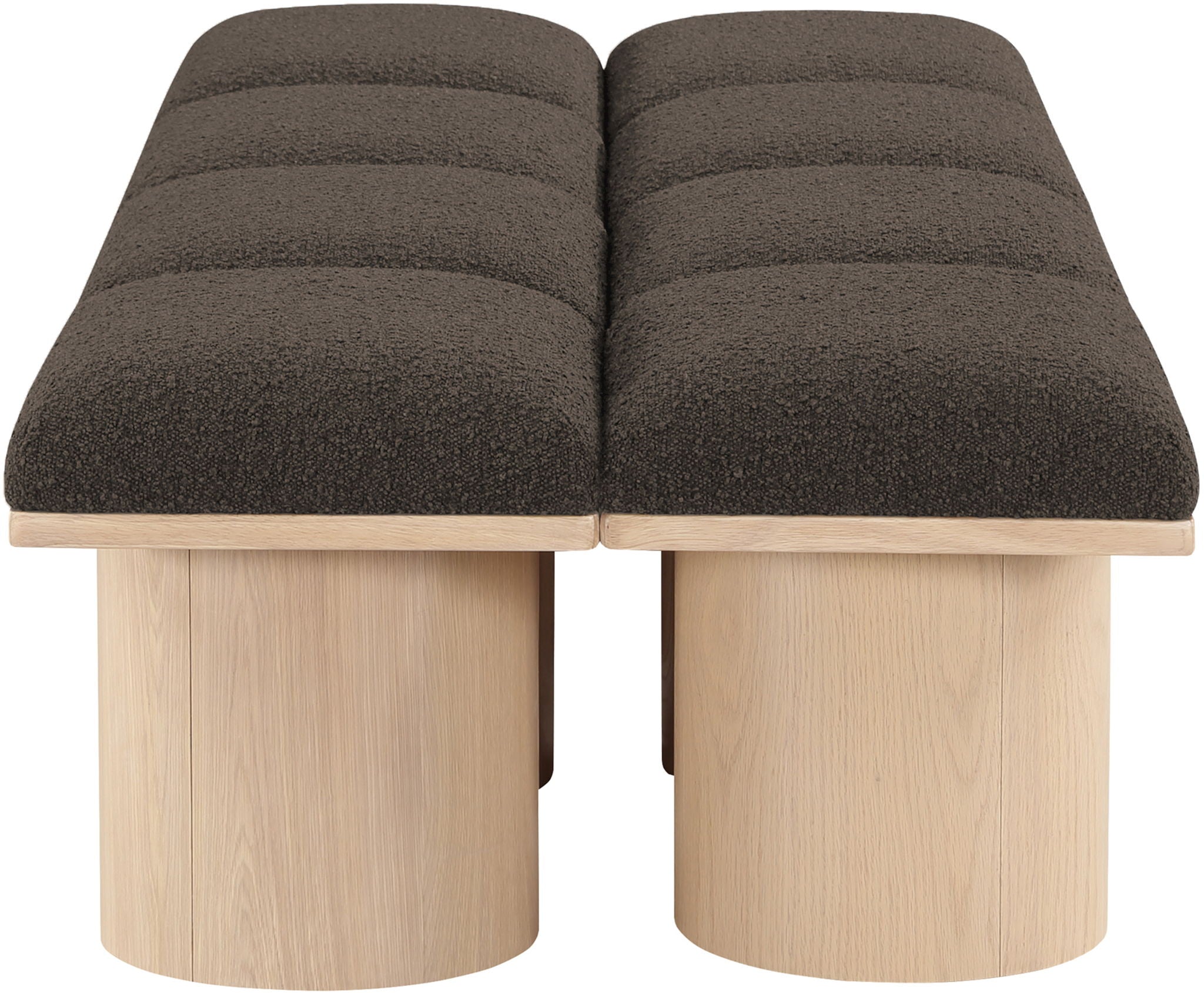 Pavilion - 8 Piece Modular Bench With Natural Base