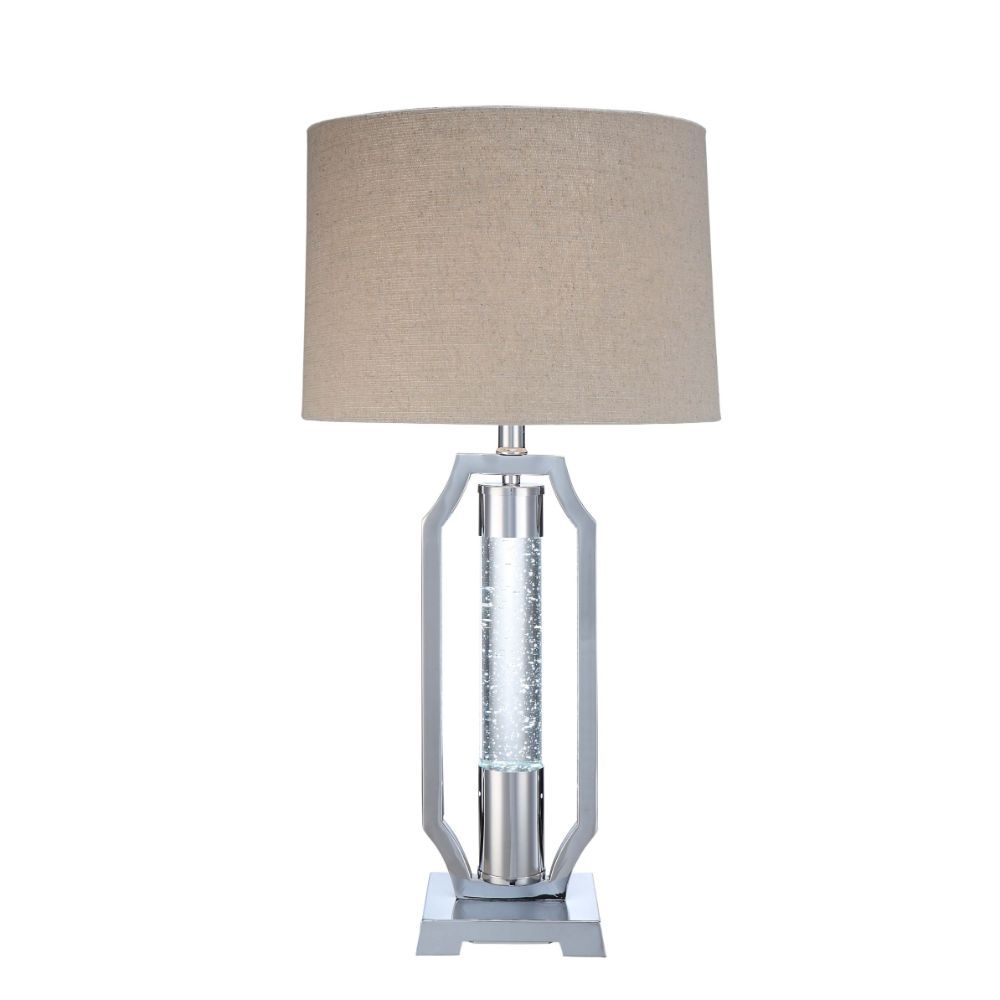 Cici - 28" Table Lamp - Chrome - Urban Living Furniture (Los Angeles, CA)