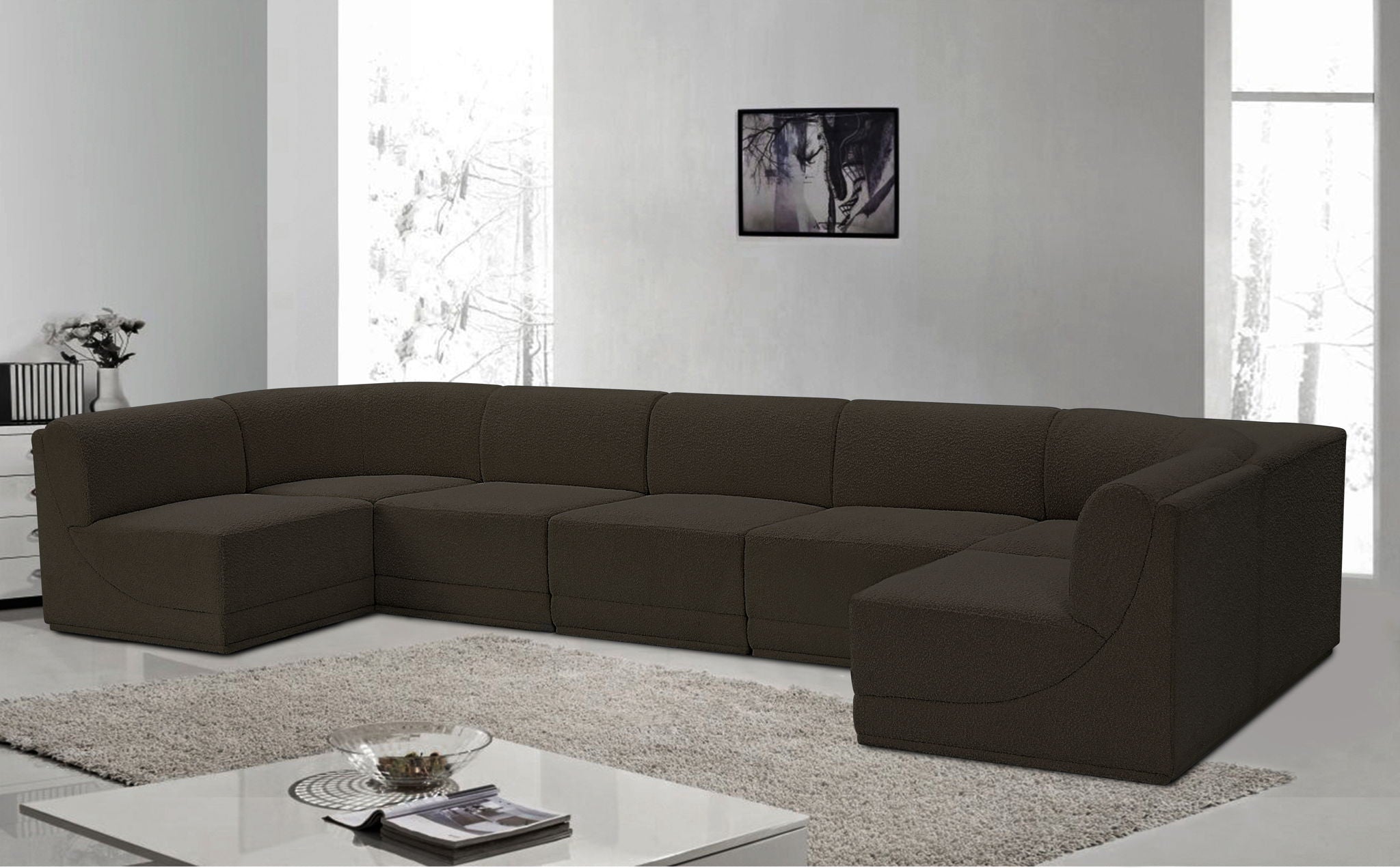 Ollie - 7 Piece Modular Sectional - Urban Living Furniture (Los Angeles, CA)