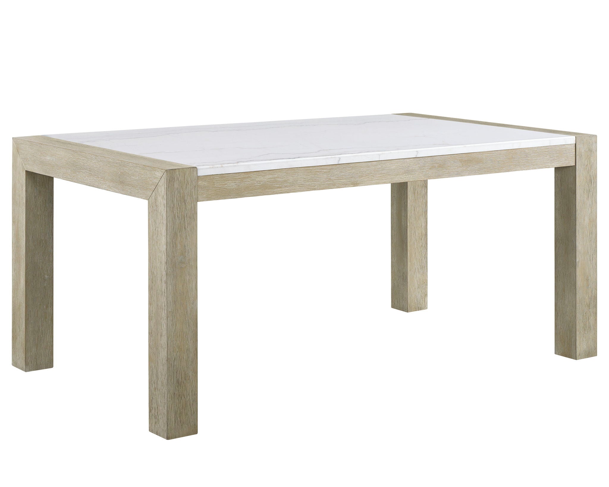 Dune - Genuine Marble Dining Table - White - Urban Living Furniture (Los Angeles, CA)