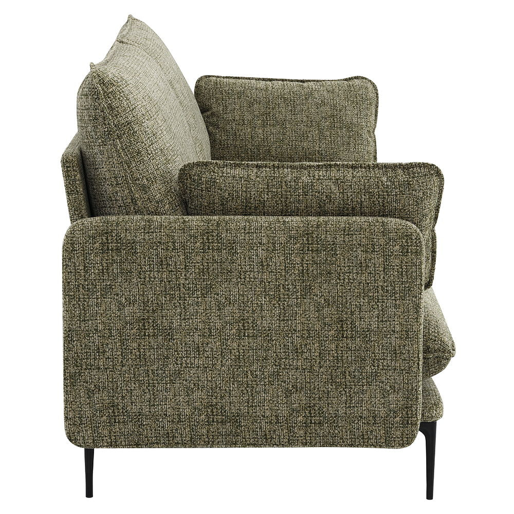 Dalton - Sofa With 2 Pillows - Green