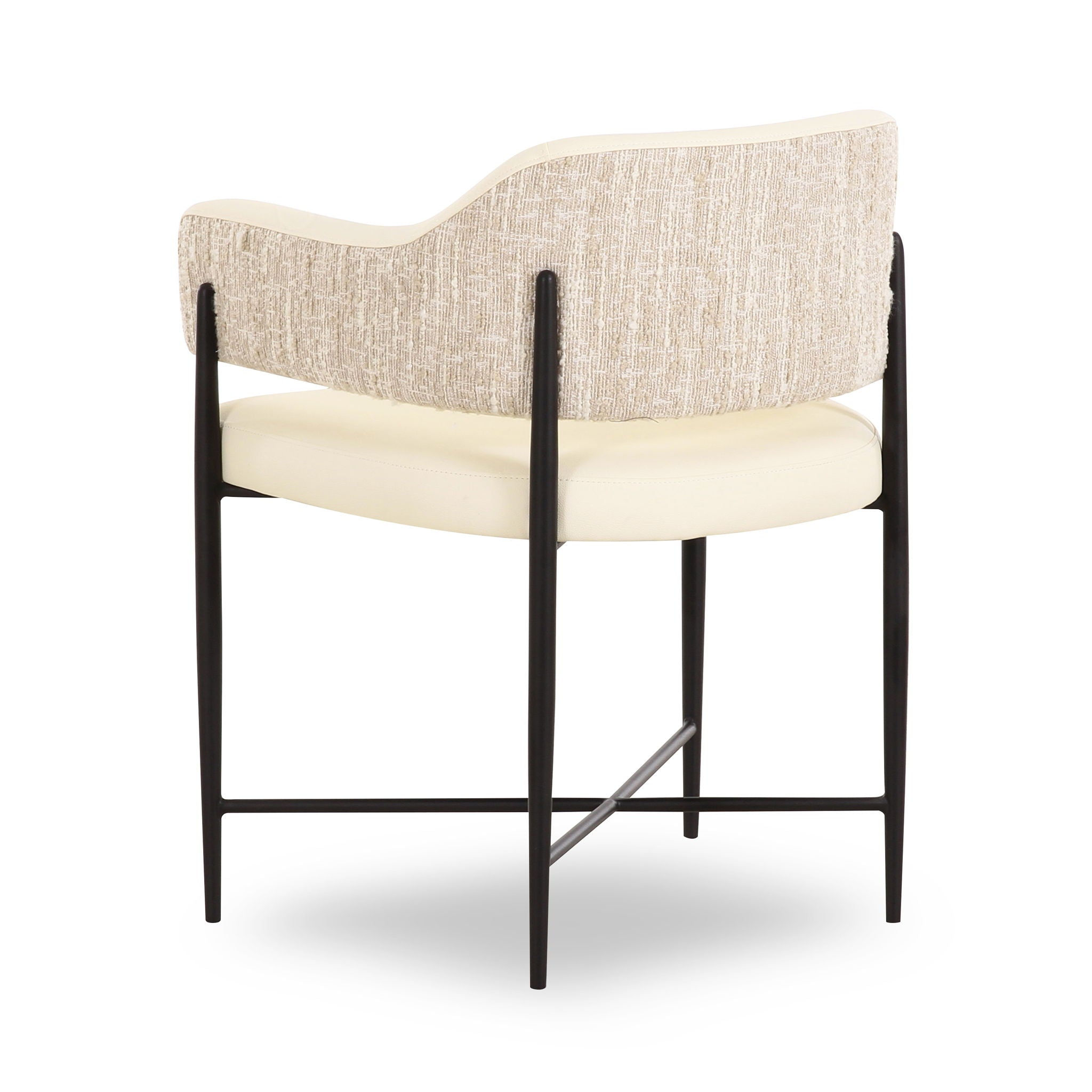 Sezanne - Vegan Leather 2-Tone Dining Chair - Urban Living Furniture (Los Angeles, CA)