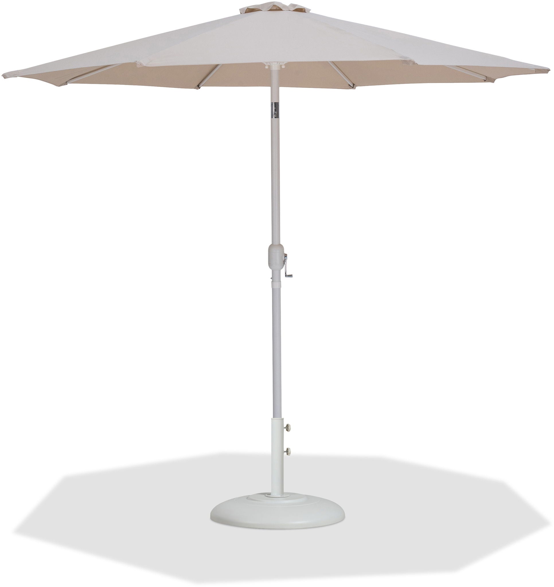 Fiji - Aluminum Patio Umbrella With Round White Base - Urban Living Furniture (Los Angeles, CA)