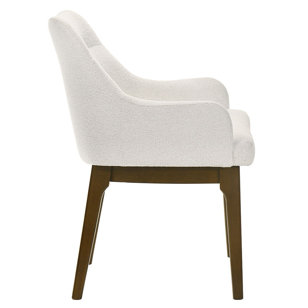 Kasha - Side Chair (Set of 2) - Chenille / Vintage Oak - Urban Living Furniture (Los Angeles, CA)