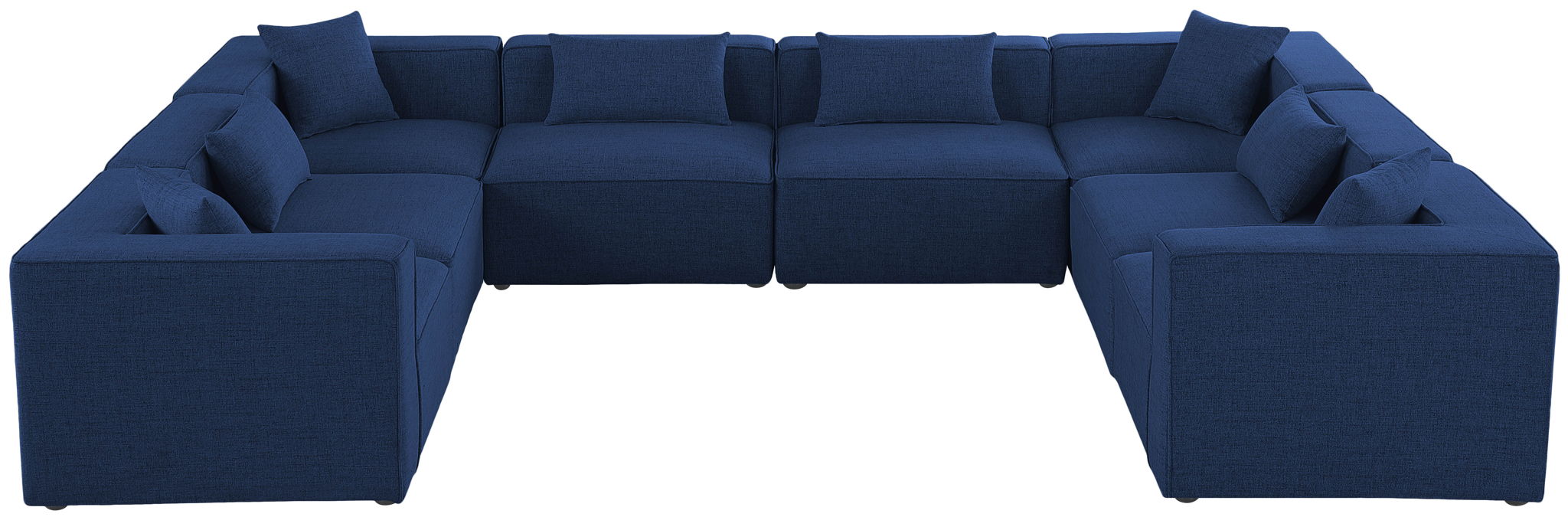 Cube - Linen 8 Piece Modular Sectional - Urban Living Furniture (Los Angeles, CA)