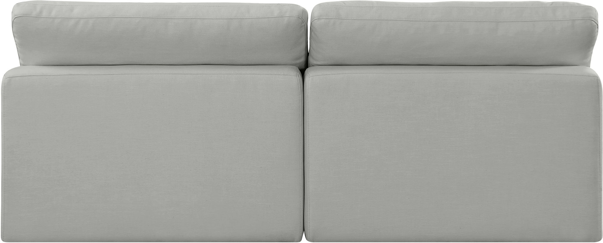 Comfy - Linen Modular Armless Sofa 2 Seats - Urban Living Furniture (Los Angeles, CA)