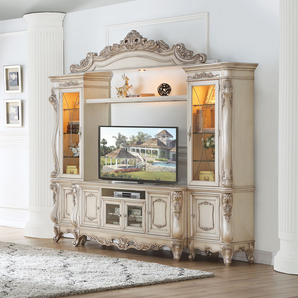 Gorsedd - Entertainment Center - Golden Ivory - Urban Living Furniture (Los Angeles, CA)