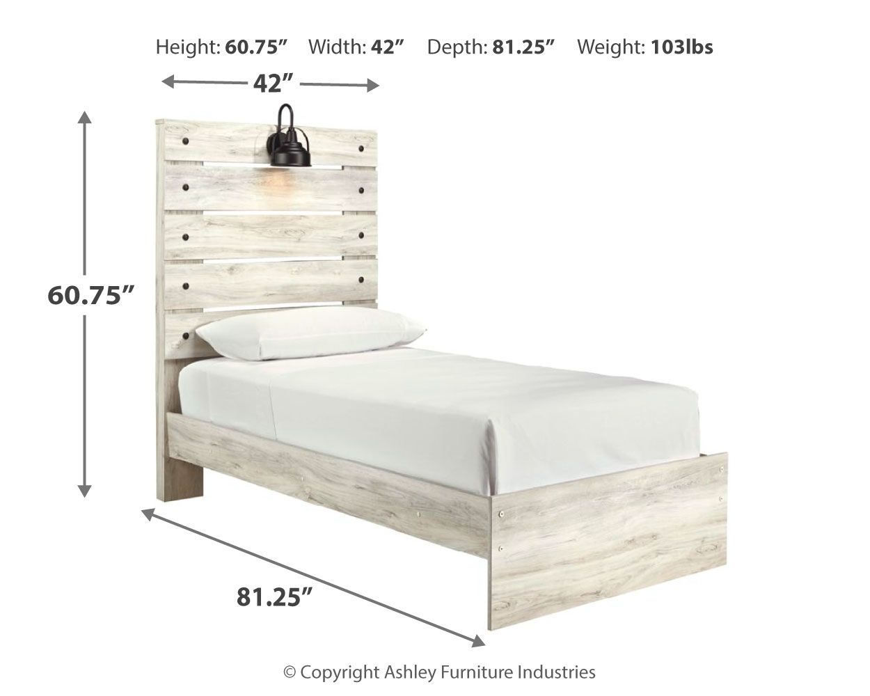 Cambeck - Panel Bed - Urban Living Furniture (Los Angeles, CA)