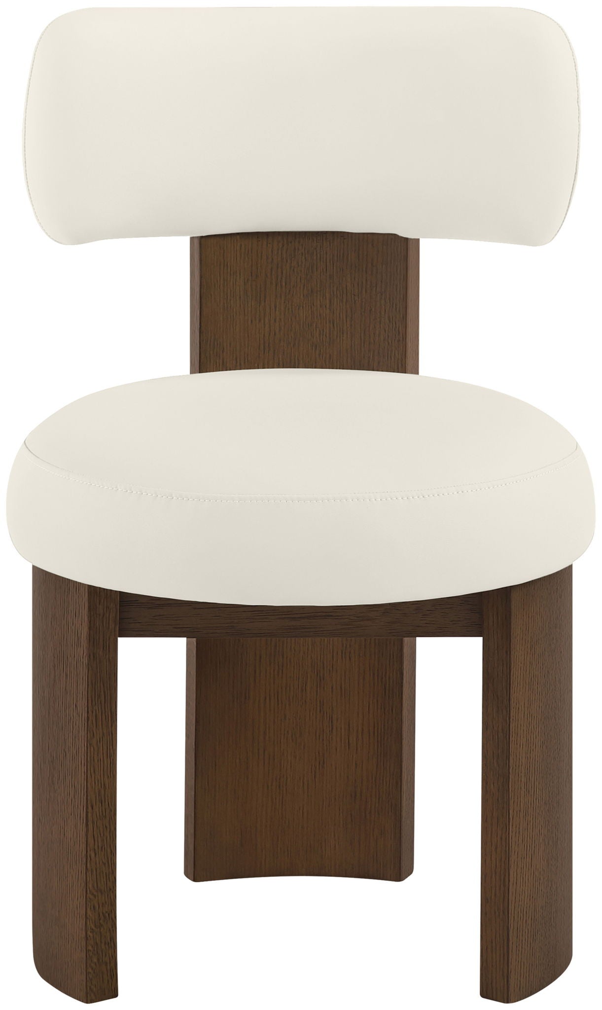 Atelier - Vegan Leather Upholstered Dining Chair (Set of 2) - Painted Brown Frame - Urban Living Furniture (Los Angeles, CA)