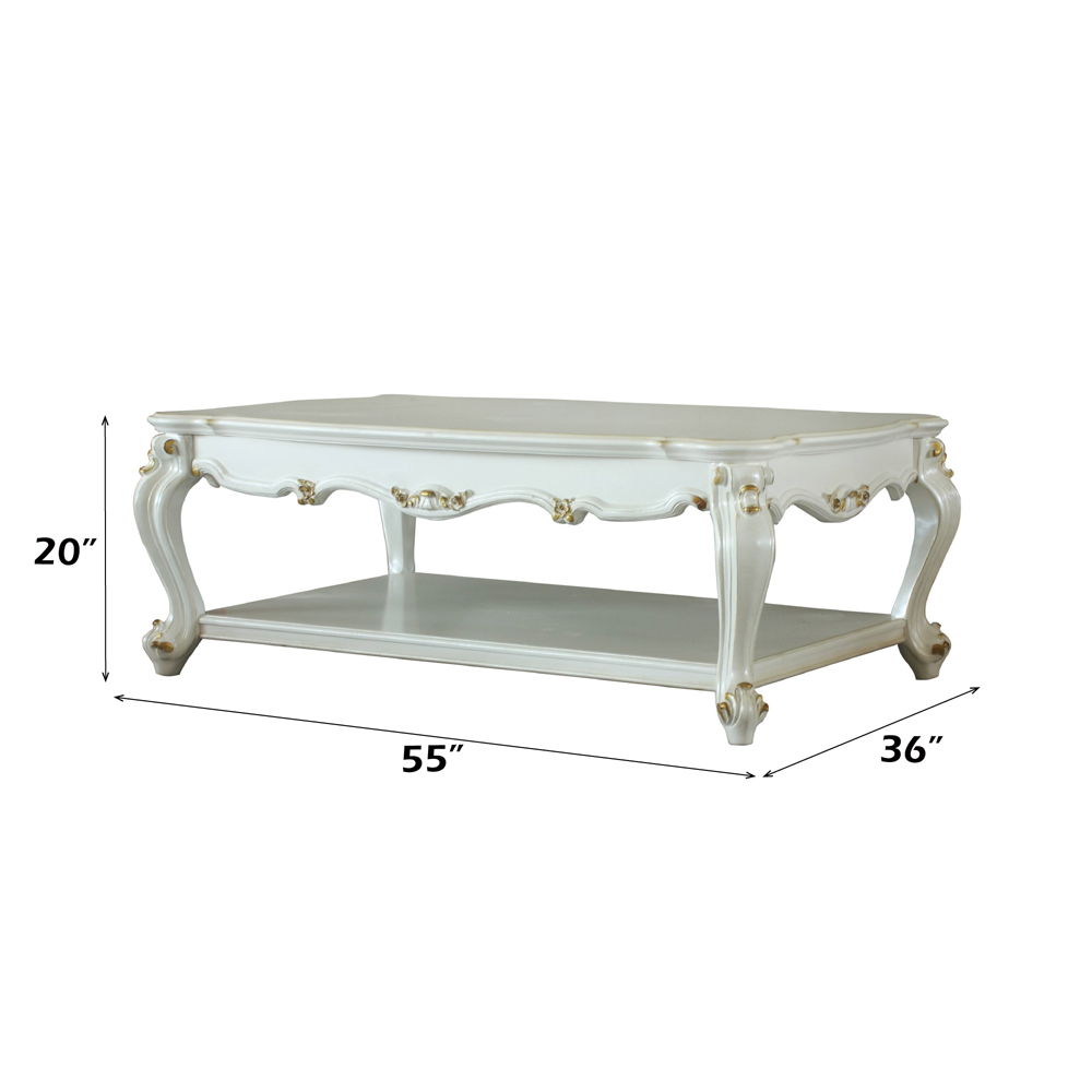 Picardy II - Coffee Table - Antique Pearl - Urban Living Furniture (Los Angeles, CA)