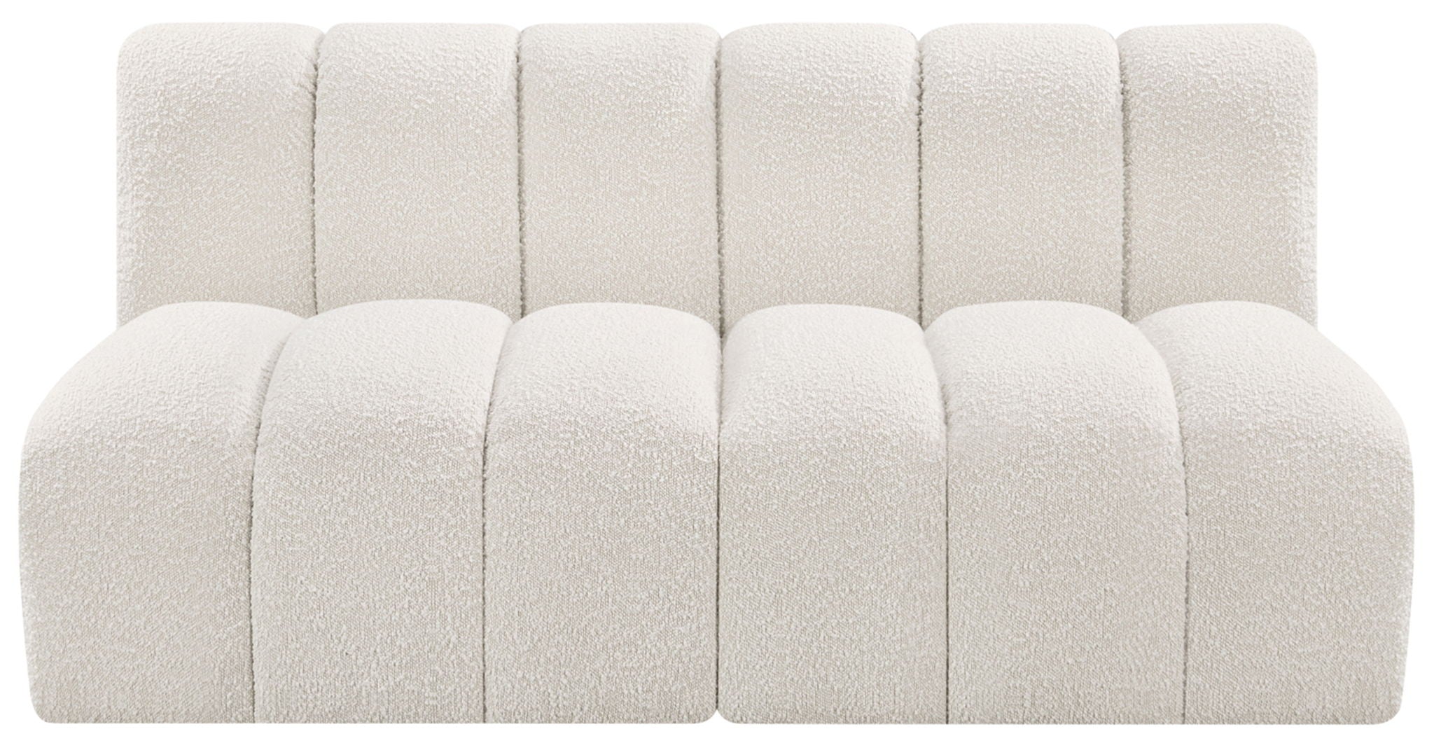 Arc - Boucle Fabric 2 Seats Modular Sofa - Urban Living Furniture (Los Angeles, CA)