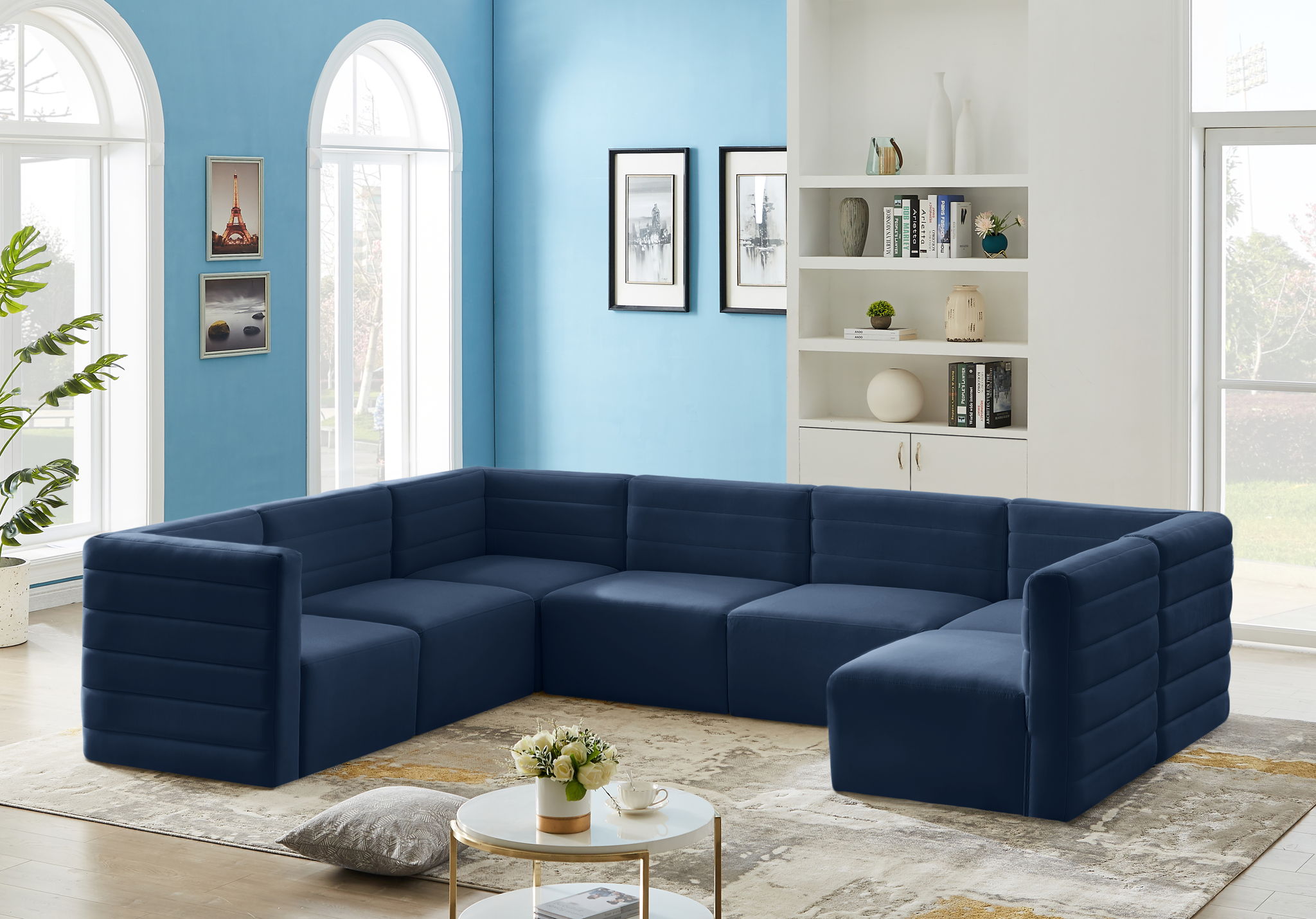 Quincy - 7 Piece Modular Sectional - Urban Living Furniture (Los Angeles, CA)