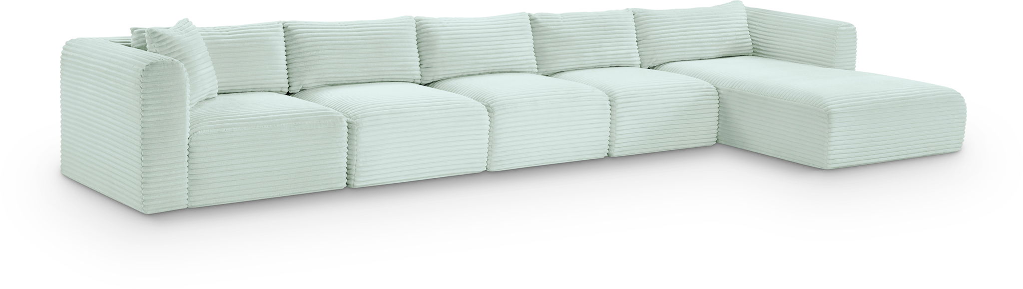 Shaggy - 5 Piece Modular Sectional With Chaise - Urban Living Furniture (Los Angeles, CA)