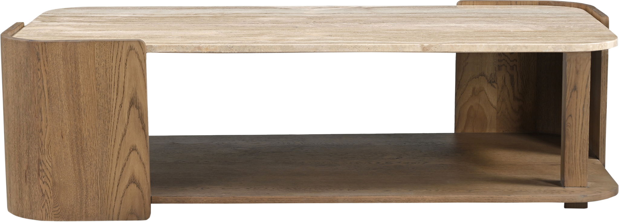 Calabria - Marble And Oak Wood Table - Urban Living Furniture (Los Angeles, CA)