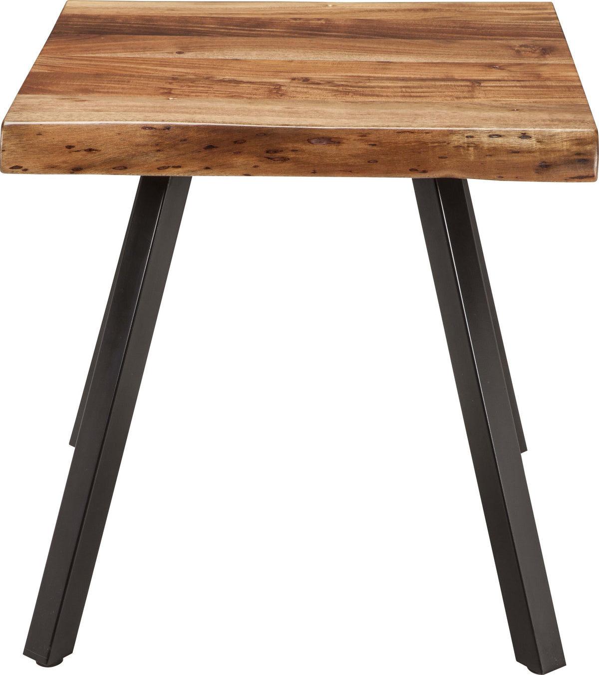 Reese - Live Edge Solid Wood Metal Leg Table