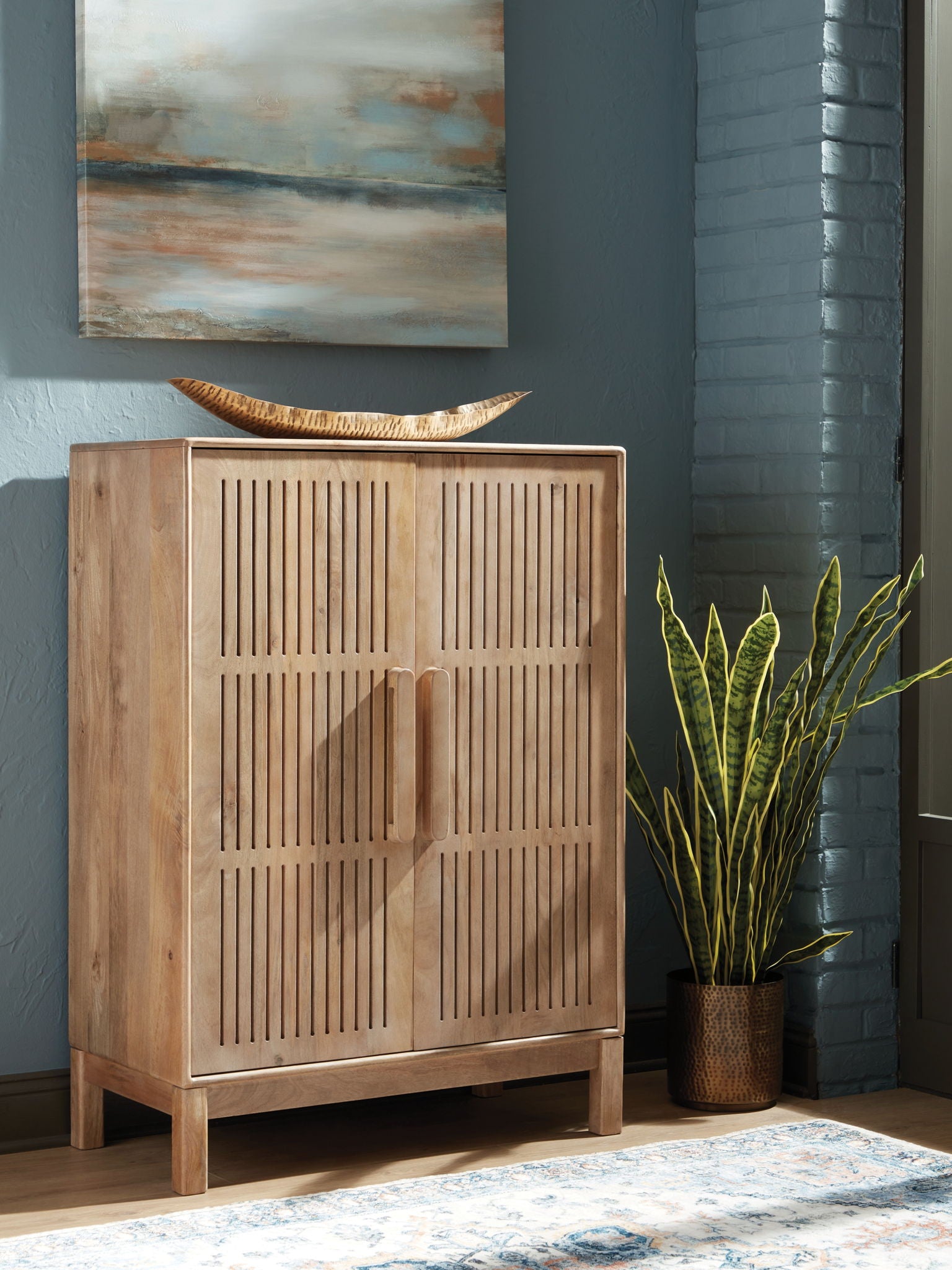 Pellamour - Natural Brown - Bar Cabinet - Urban Living Furniture (Los Angeles, CA)