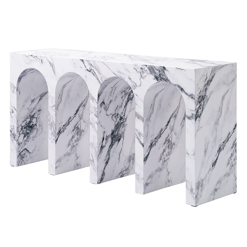 Fritzy - Console Table - Engineered Stone Finish - Urban Living Furniture (Los Angeles, CA)