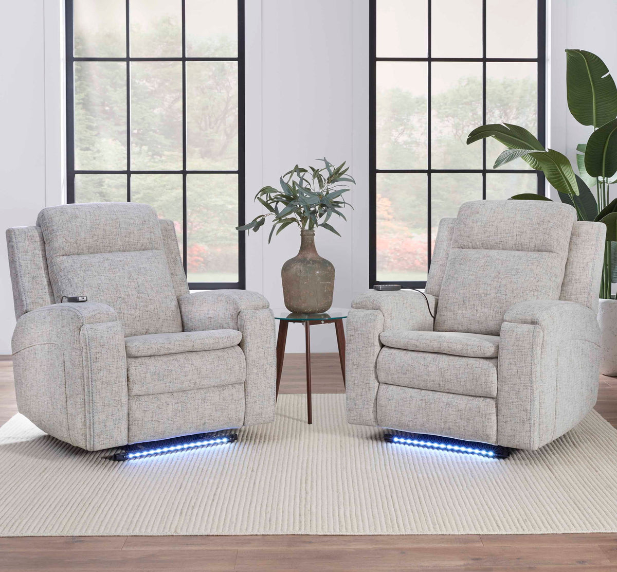 Armstrong - Power Recliner With Heat, Massage And Auto-Glide