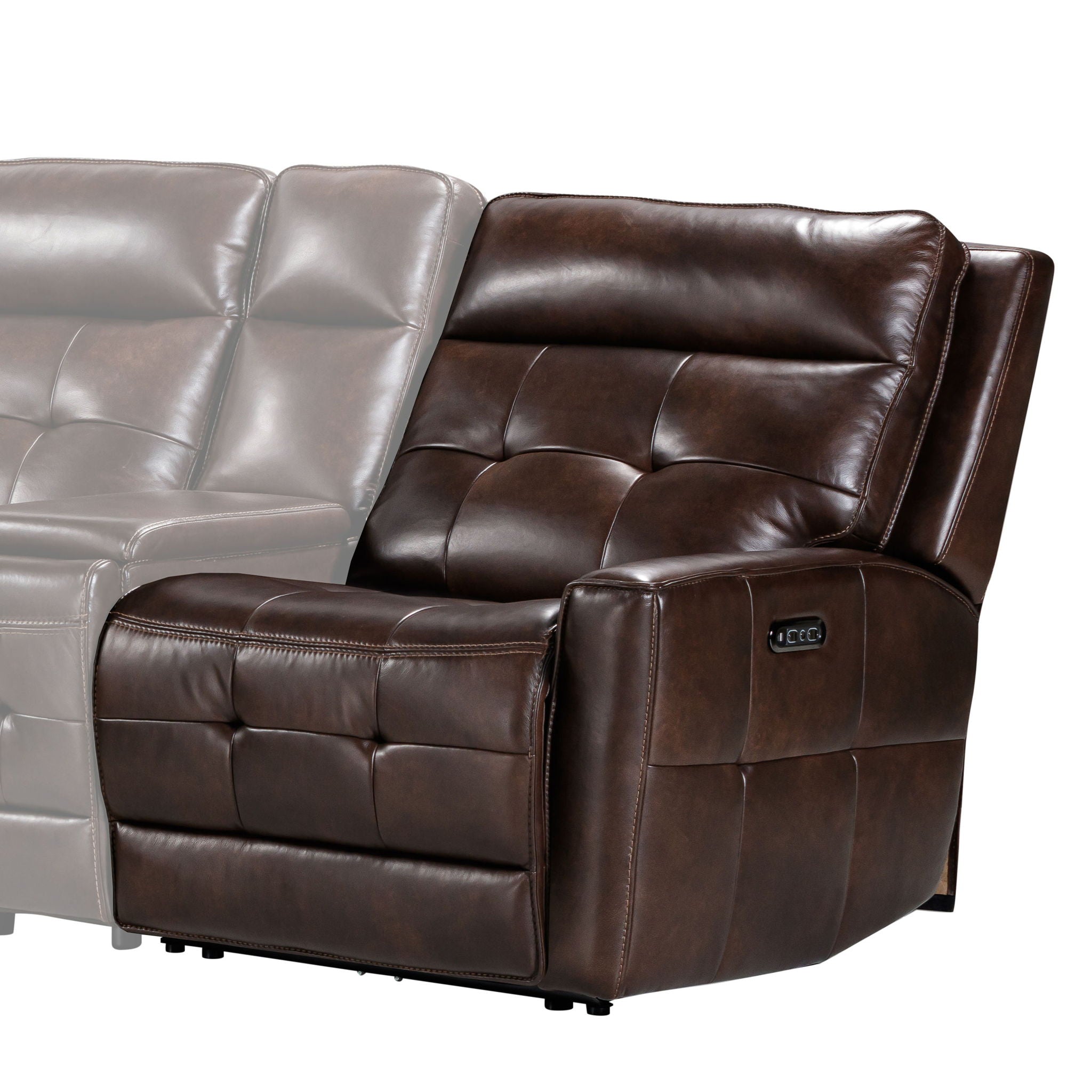 Canterbury - Power Right Arm Facing Zero Gravity Recliner - Acorn - Urban Living Furniture (Los Angeles, CA)