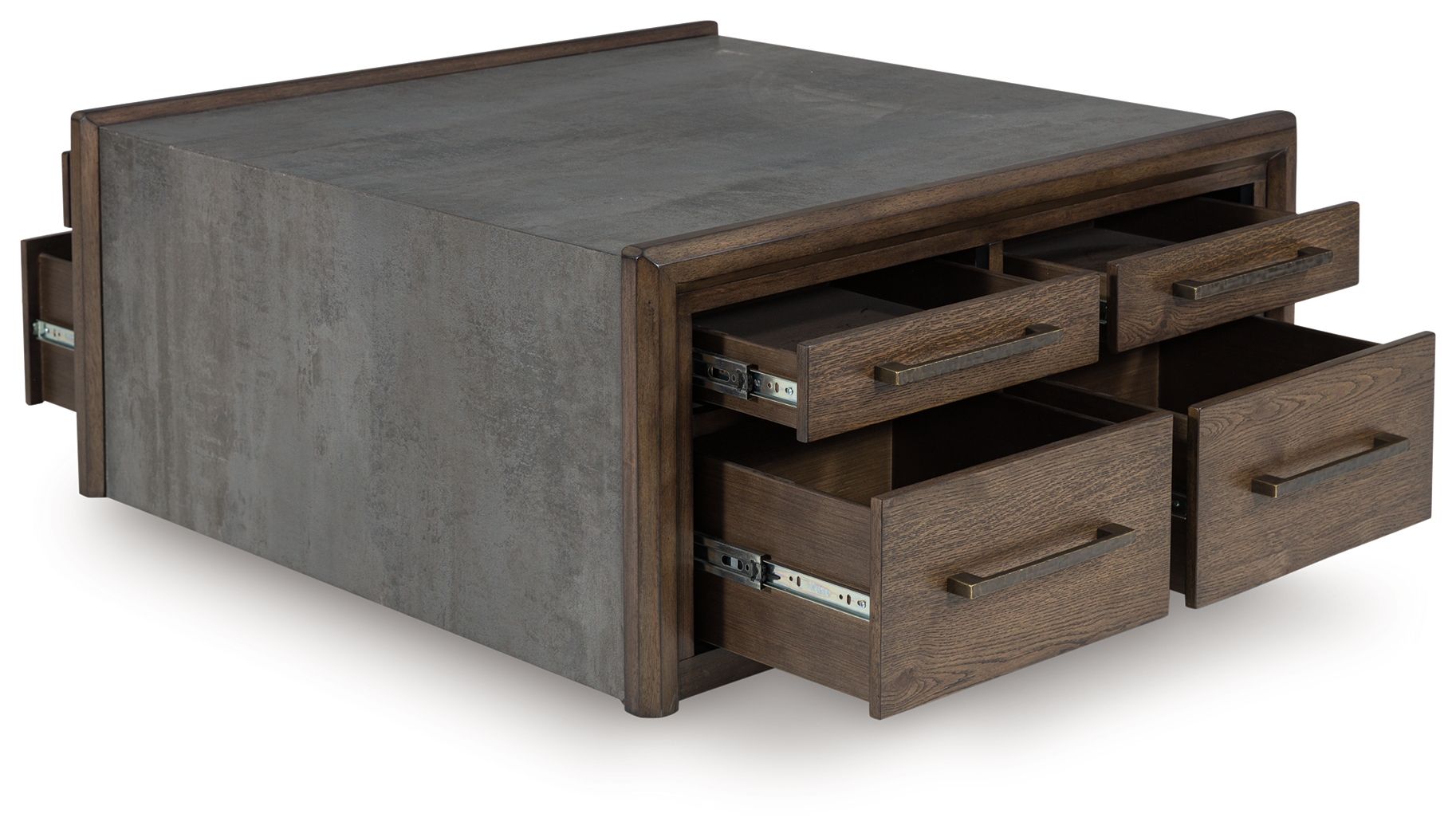 Kallenny - Brown / Gray - Square Cocktail Table - Urban Living Furniture (Los Angeles, CA)