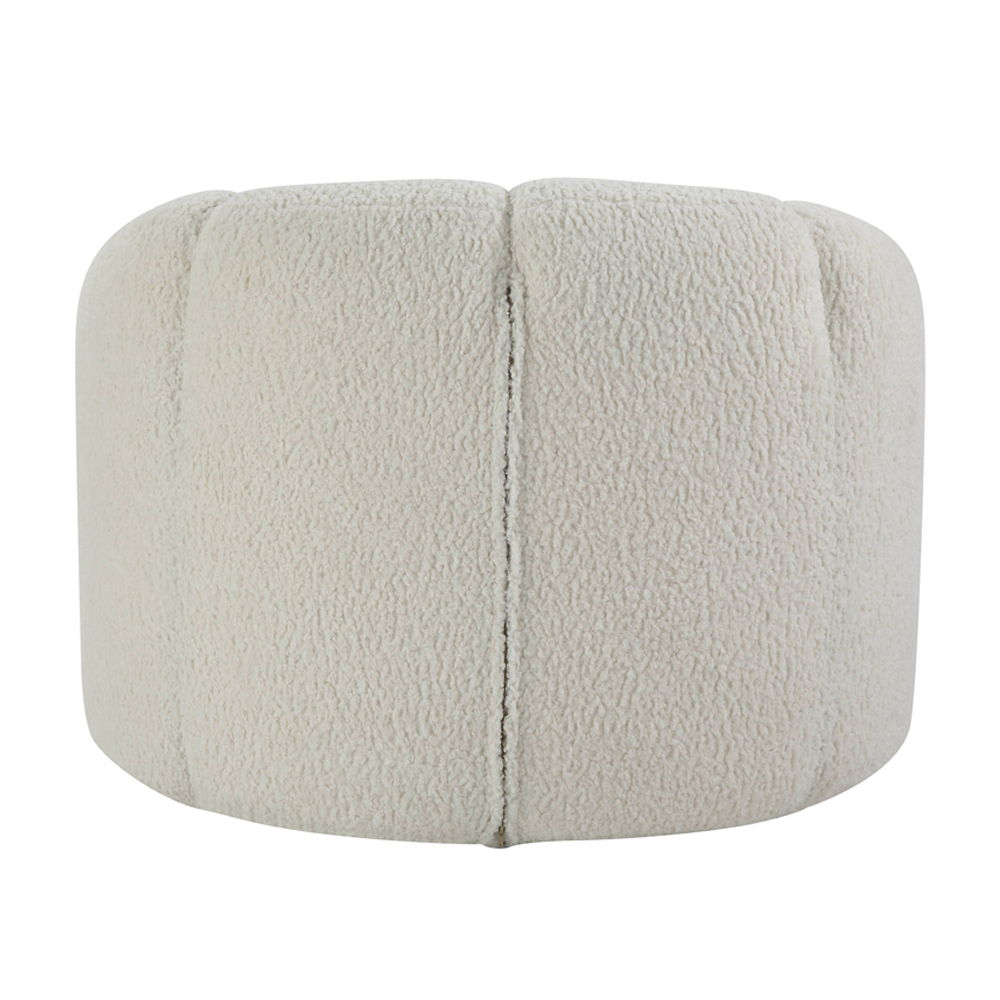Osmash - Chair With Swivel - White Teddy Sherpa - Urban Living Furniture (Los Angeles, CA)