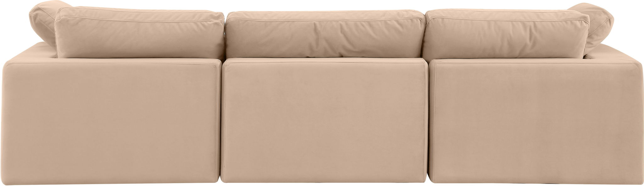 Comfy - Velvet Modular Sofa 3 Seats - Urban Living Furniture (Los Angeles, CA)