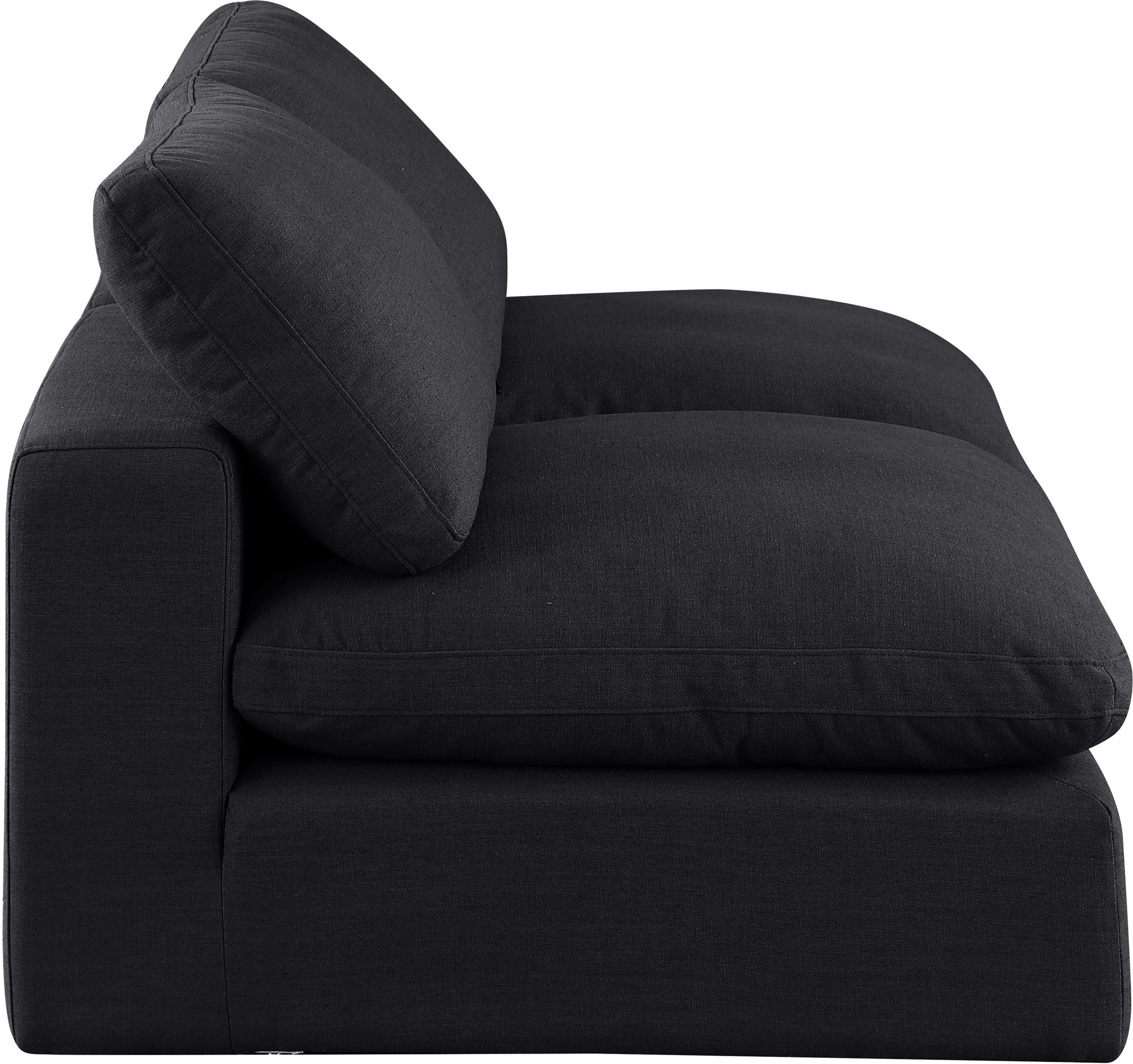 Comfy - Linen Modular Armless Sofa 2 Seats - Urban Living Furniture (Los Angeles, CA)