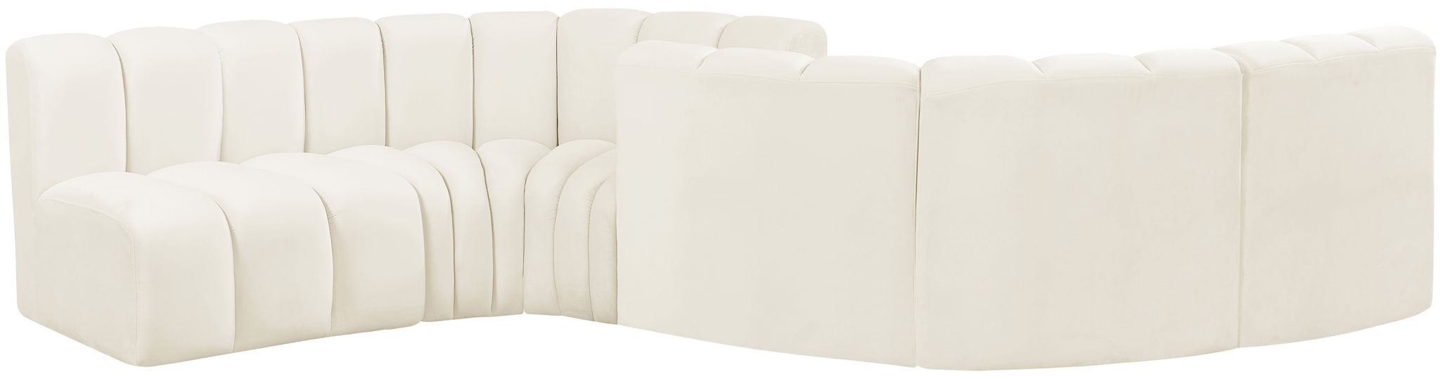 Arc - Velvet 6 Piece Modular Sofa - Urban Living Furniture (Los Angeles, CA)