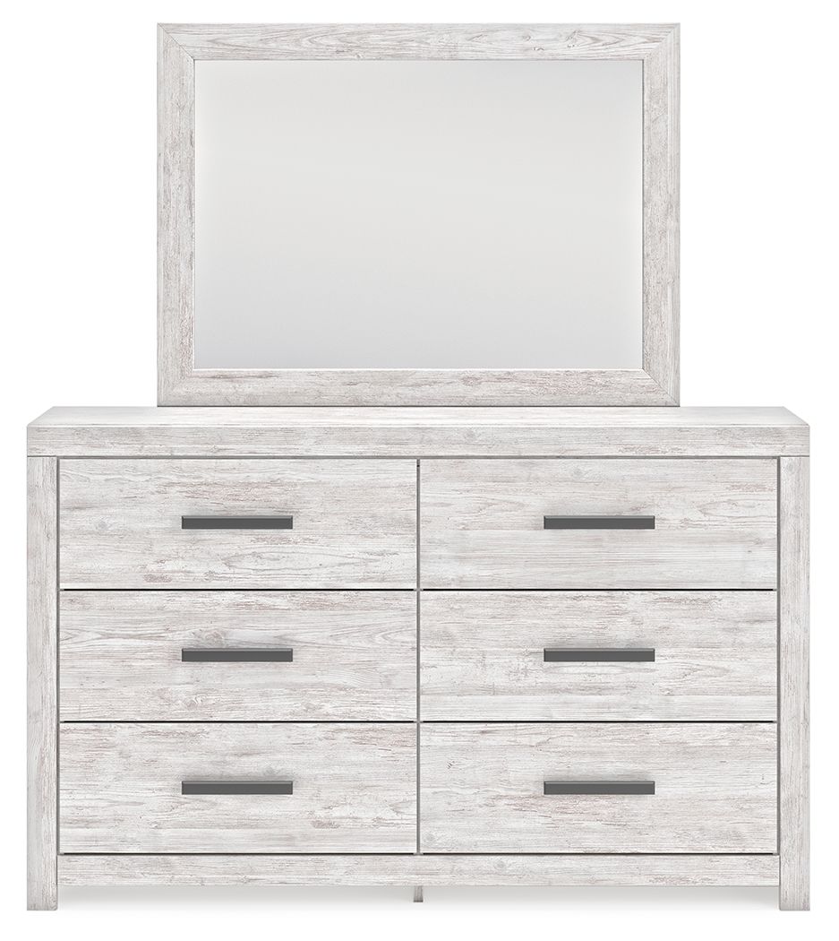 Cayboni - Whitewash - Dresser And Mirror - Urban Living Furniture (Los Angeles, CA)
