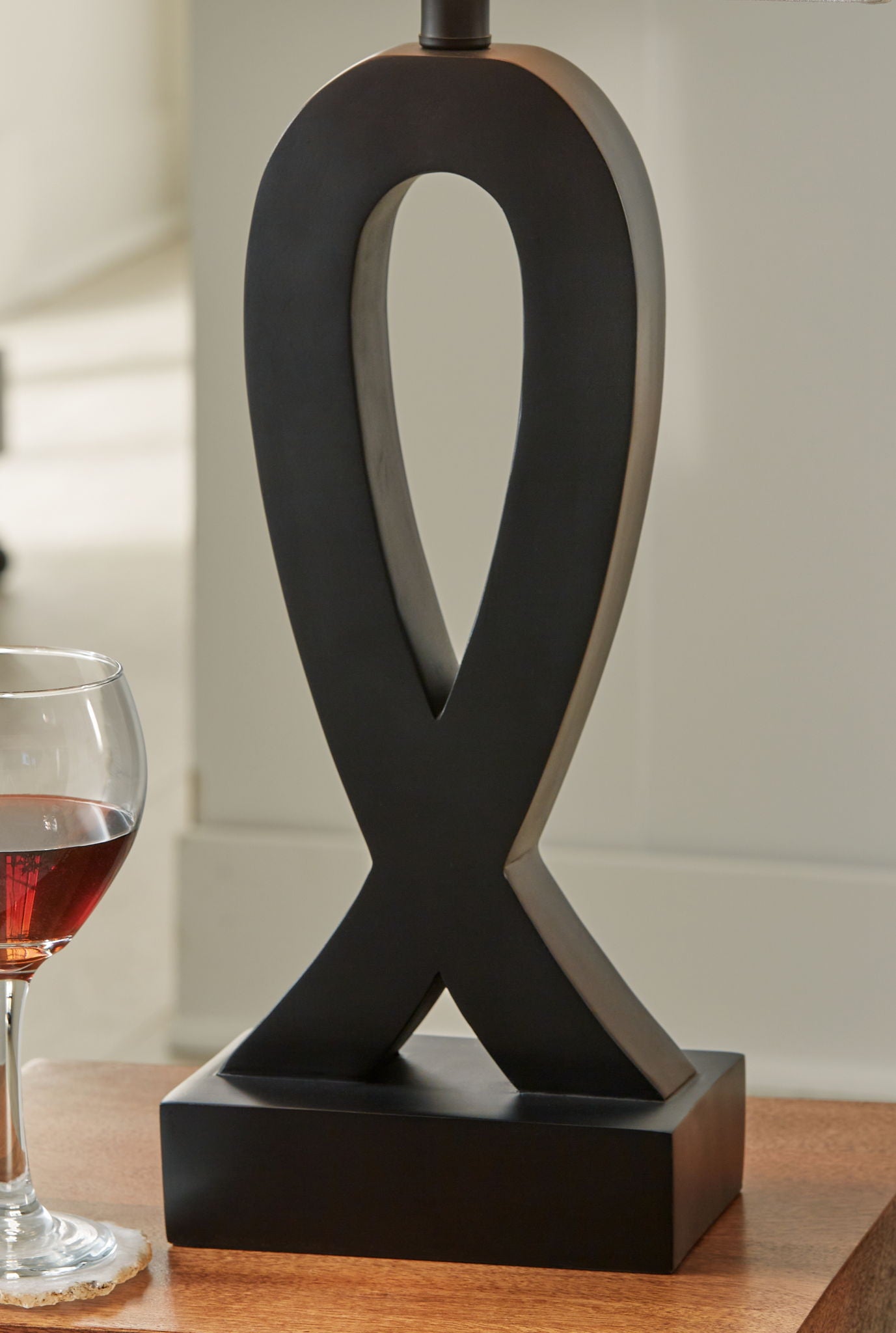 Markellton - Black - Poly Table Lamp (Set of 2) - Urban Living Furniture (Los Angeles, CA)