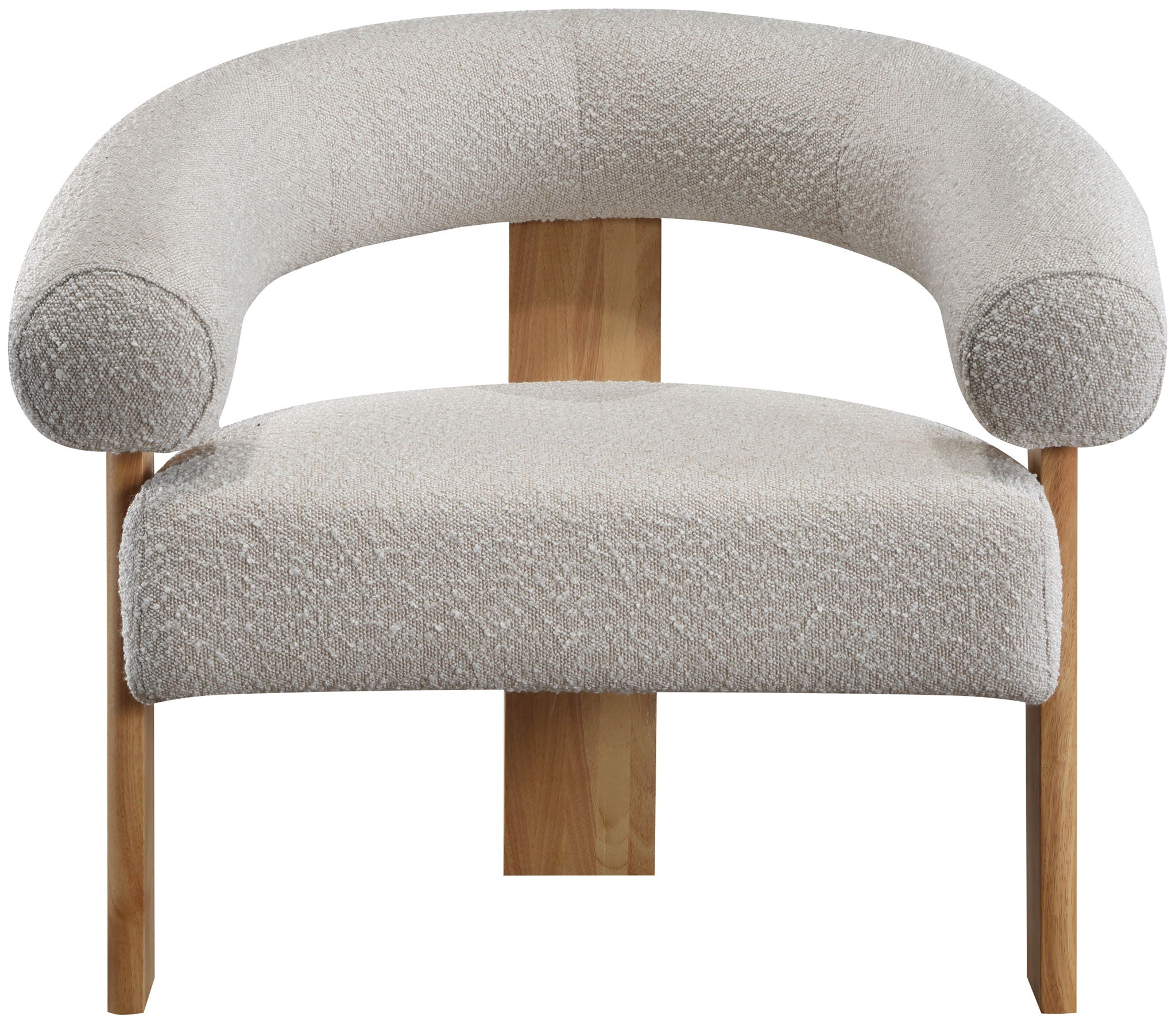 Winston - Accent Chair With Natural Legs - Urban Living Furniture (Los Angeles, CA)