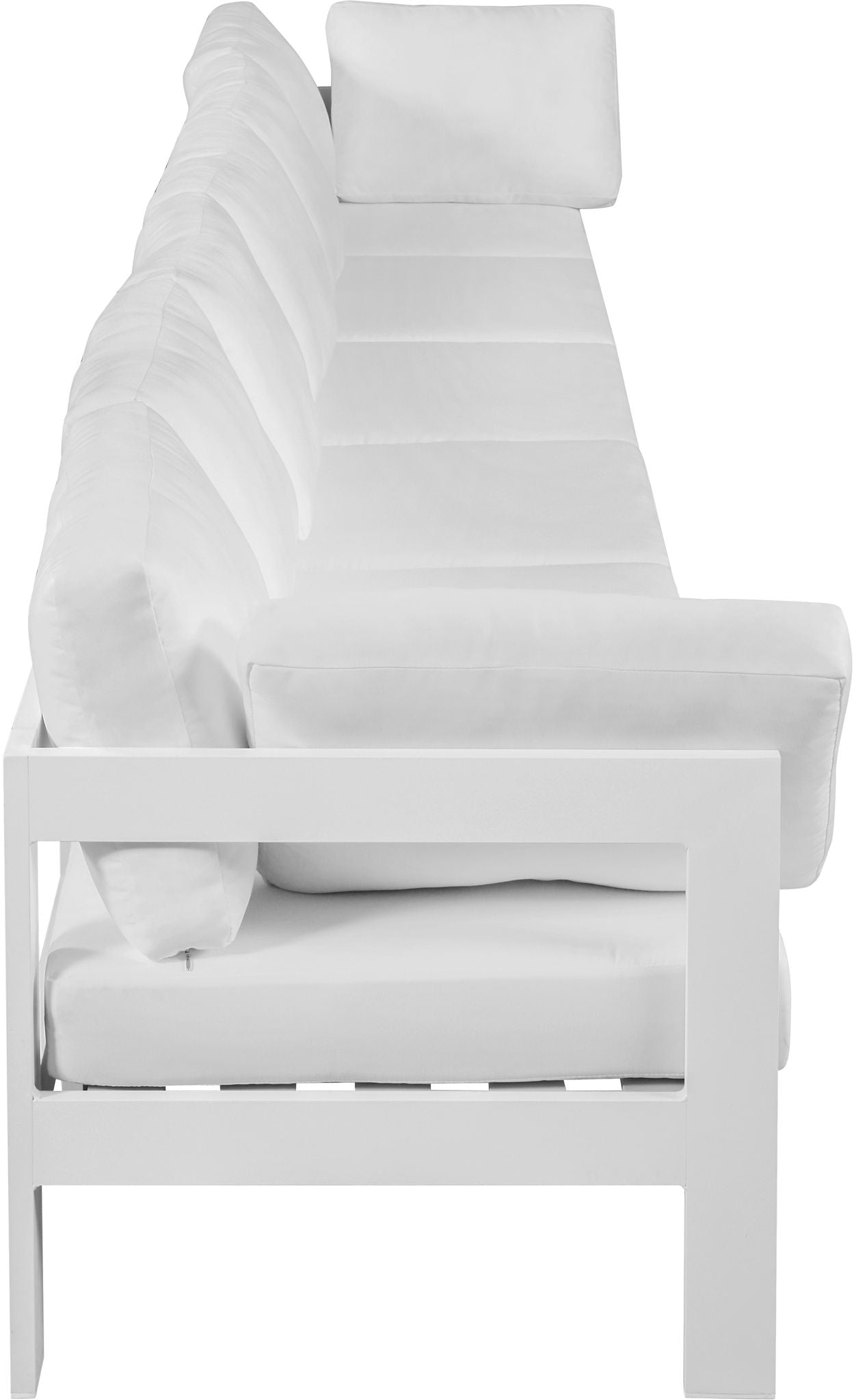 Nizuc - Outdoor Patio 6 Seat Modular Sofa With White Frame - Urban Living Furniture (Los Angeles, CA)