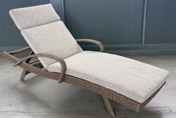 Laguna Heights - Beige - Chaise Lounge With Cushion - Urban Living Furniture (Los Angeles, CA)