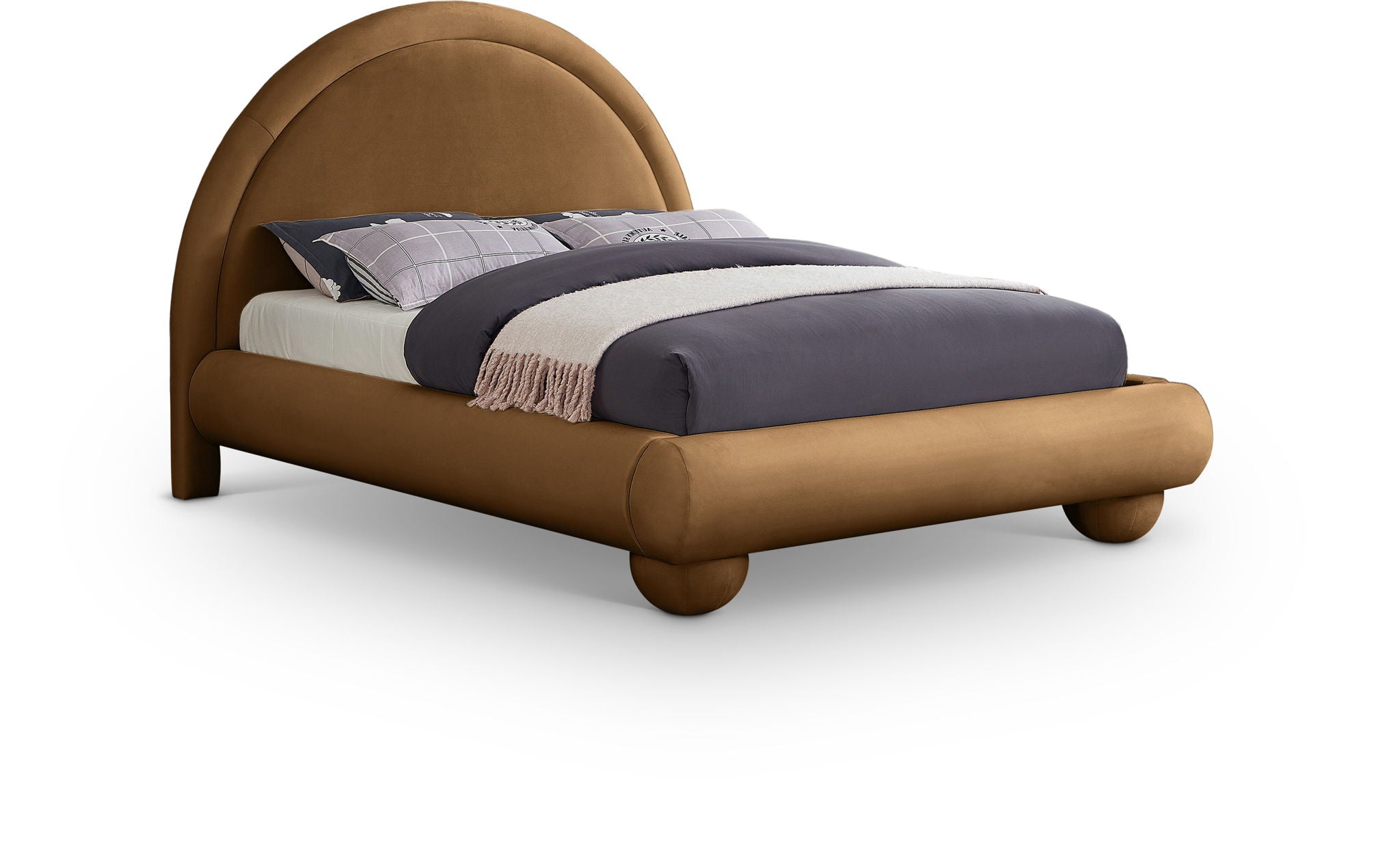 Madrid - Velvet Upholstered Bed - Urban Living Furniture (Los Angeles, CA)