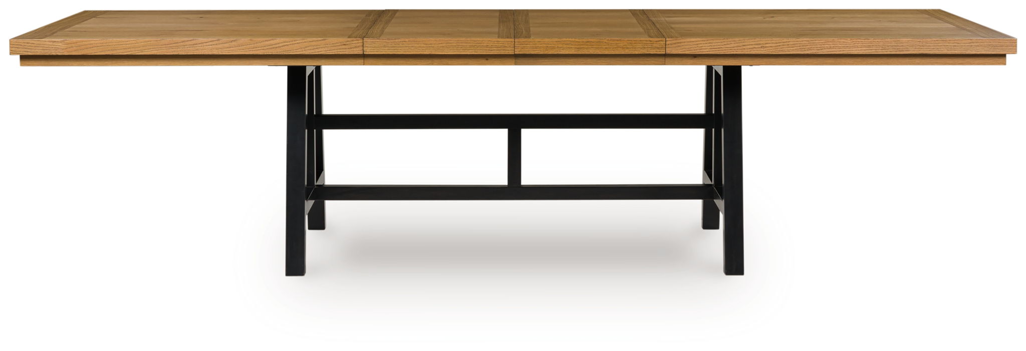Galliden - Black / Brown - Rectangular Dining Room Extension Table - Urban Living Furniture (Los Angeles, CA)