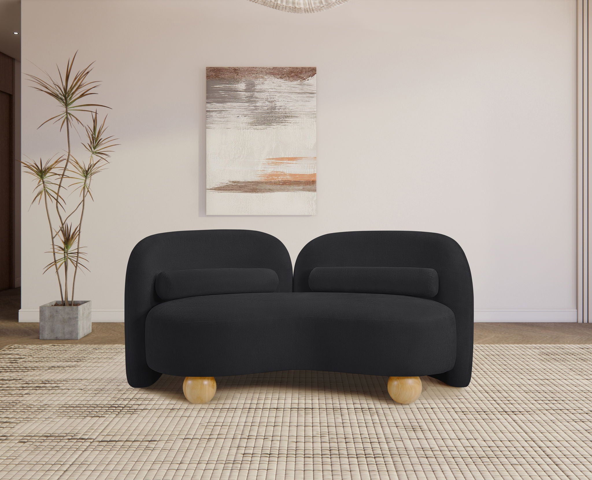 Daphne - Chenille Loveseat - Urban Living Furniture (Los Angeles, CA)