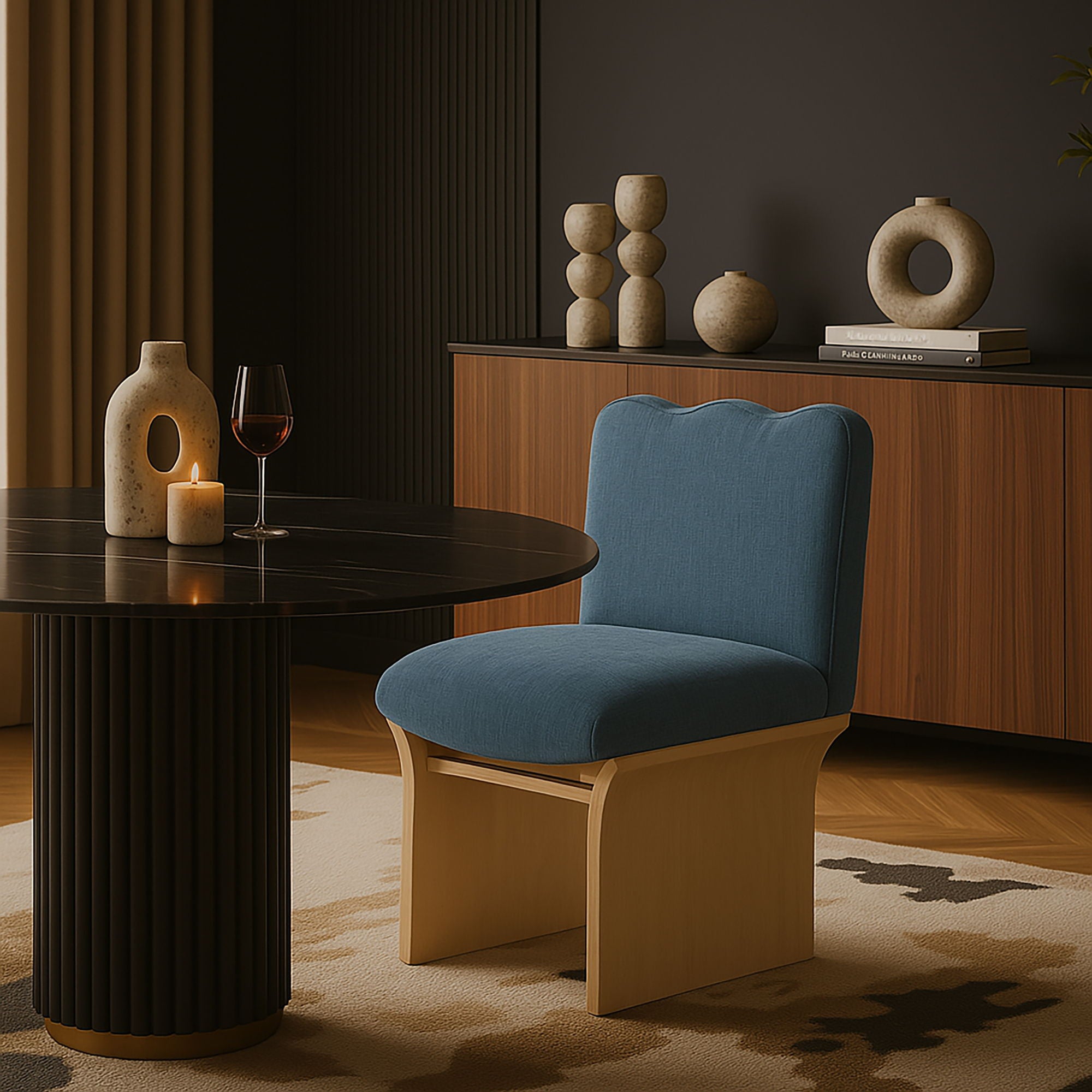 Shaw - Dining Chair - Natural Base - Urban Living Furniture (Los Angeles, CA)